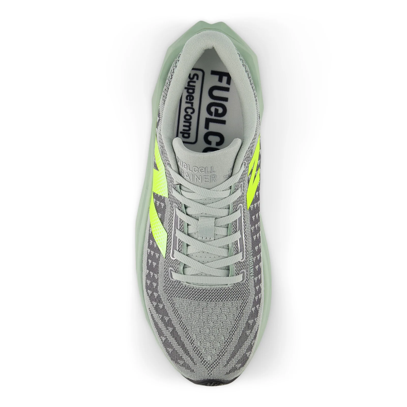 Men's FuelCell SuperComp Trainer v3 (25R - Mosaic Green/Lone Star Grey) - Image 4
