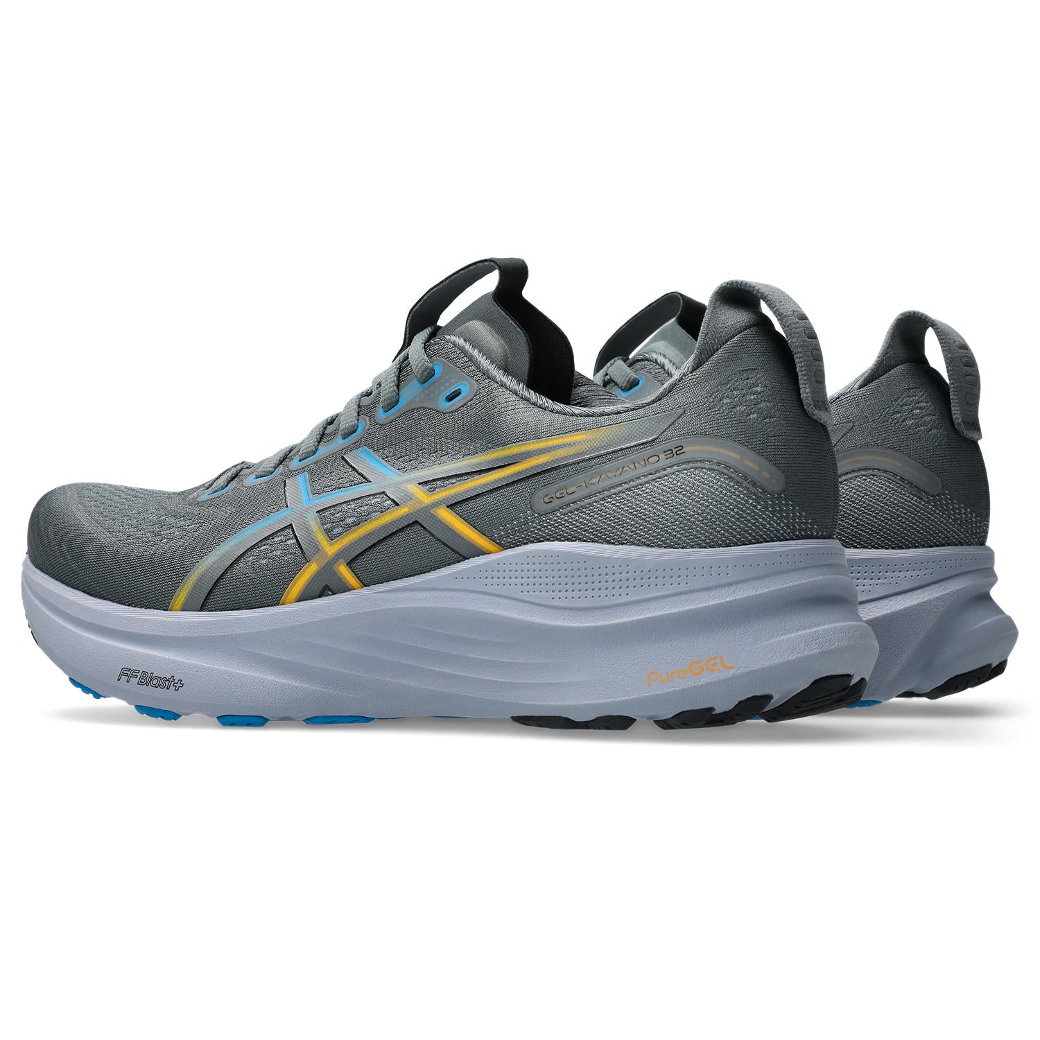 Men's GEL-Kayano 32 (022 - Steel Grey/Aegean Blue) - Image 3