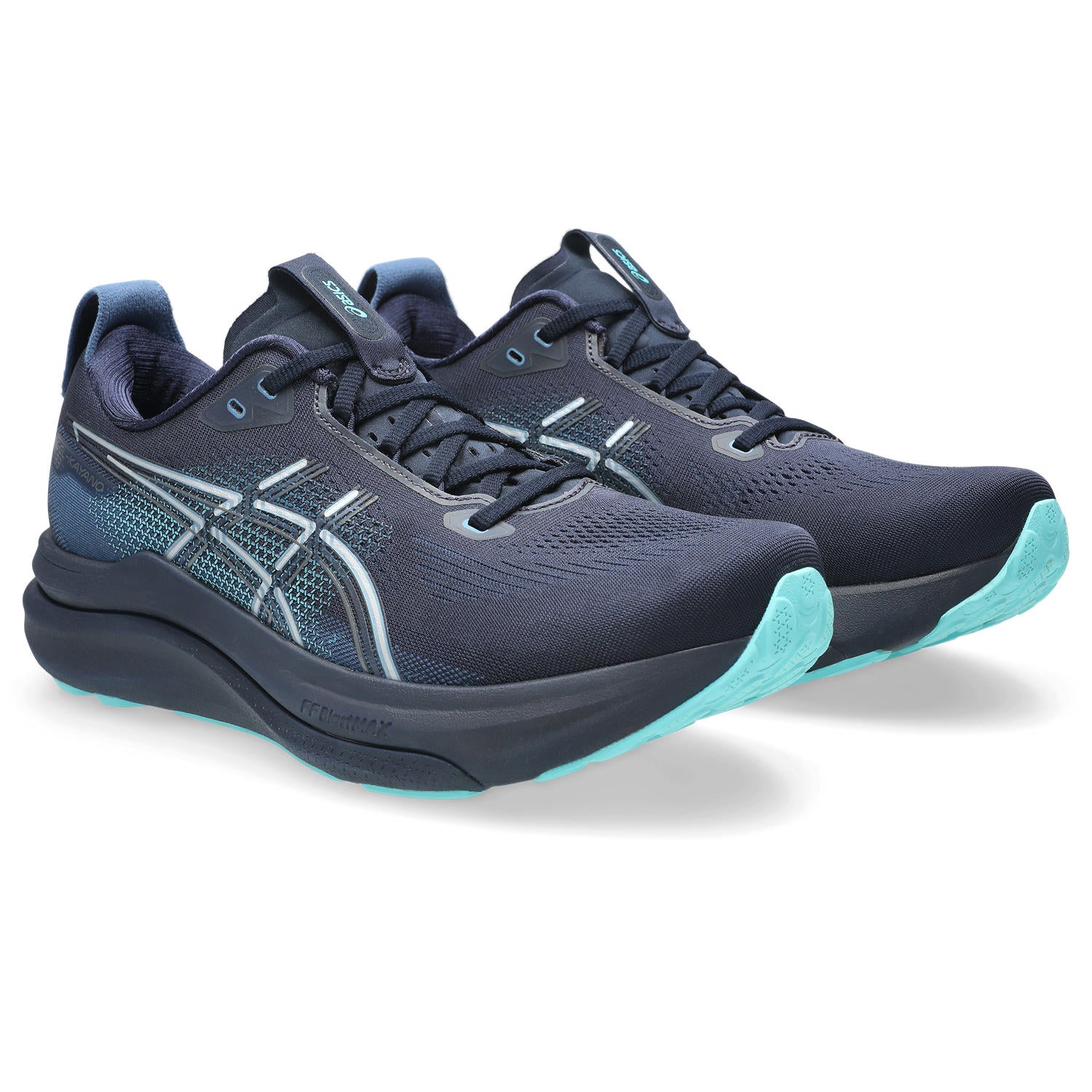 Men's Gel-Kayano 33 (401 - Midnight/Ice Mint) - Image 2