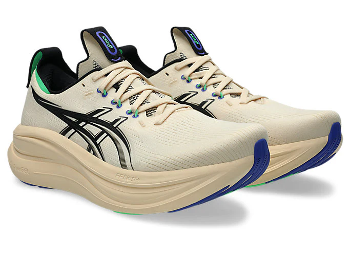 Men's Gel-Nimbus 28 (800 - Seashell/Black) - Image 2