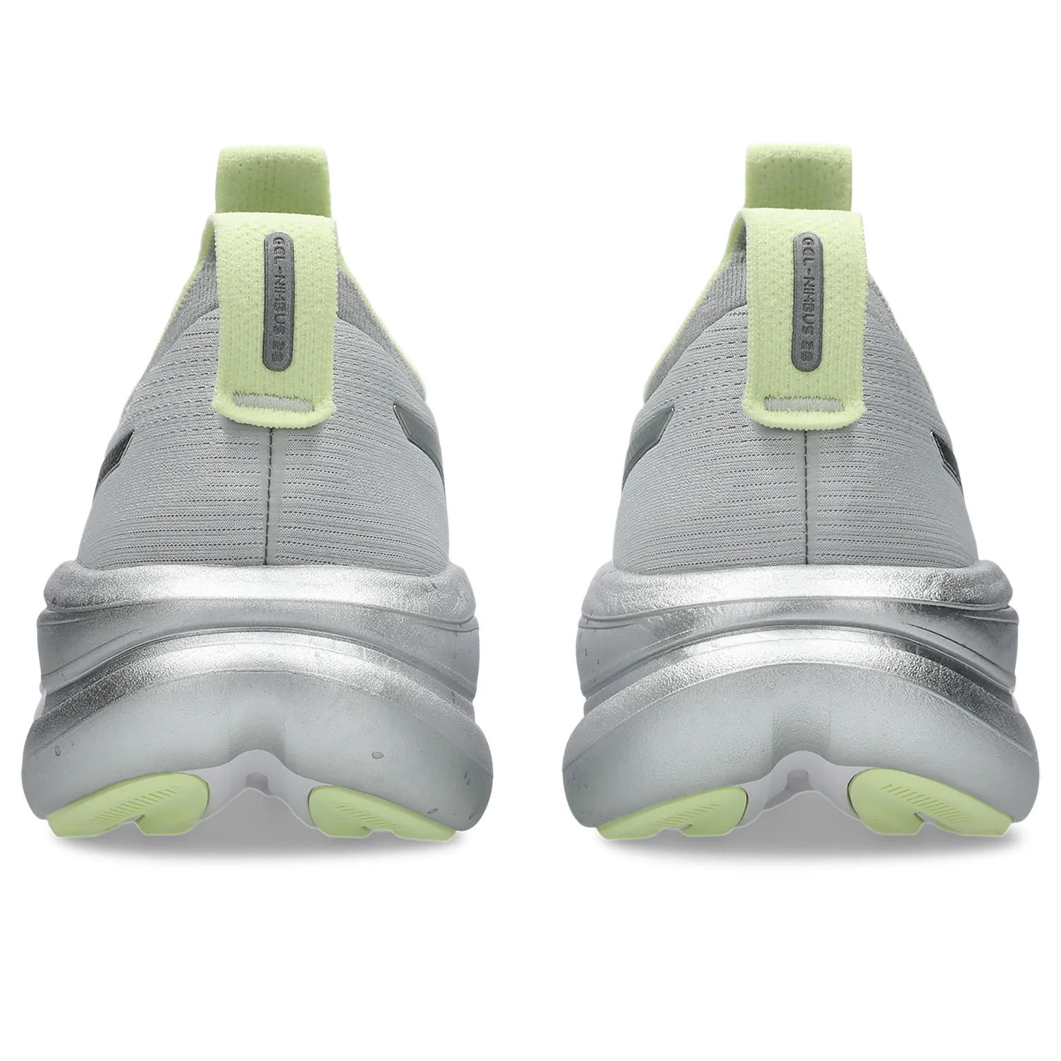 Men's Gel-Nimbus 28 Platinum (020 - Platinum/Glow Green) - Image 5