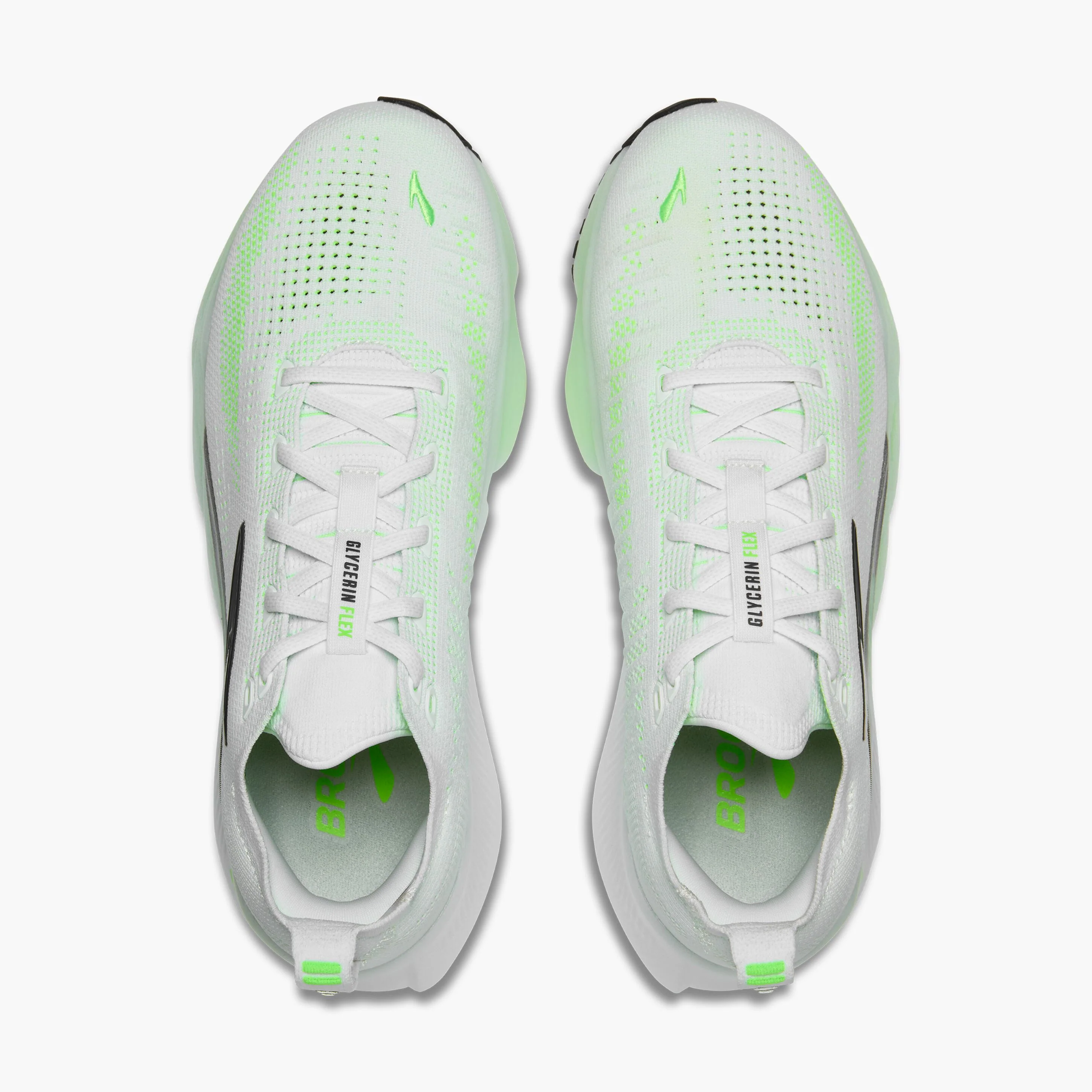 Men's Glycerin Flex (114 - White/Green Gecko/Phantom) - Image 3