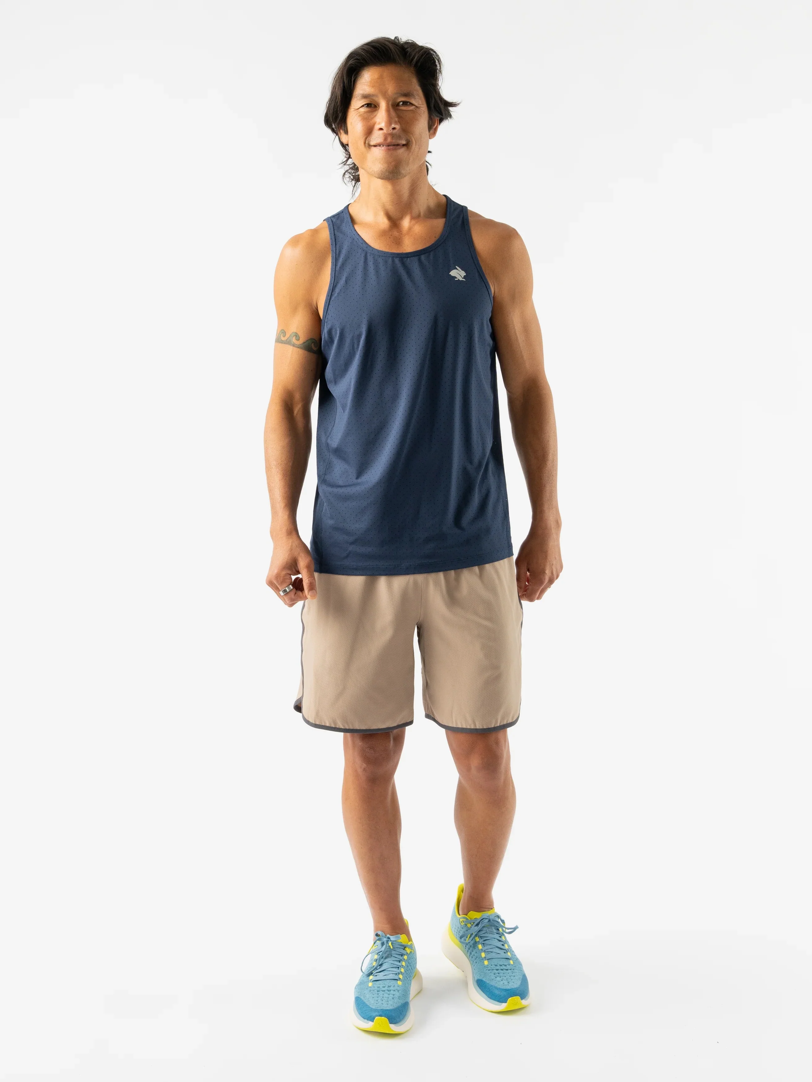 Men's Ice Perf Tank (400 - Dress Blue) - Image 2