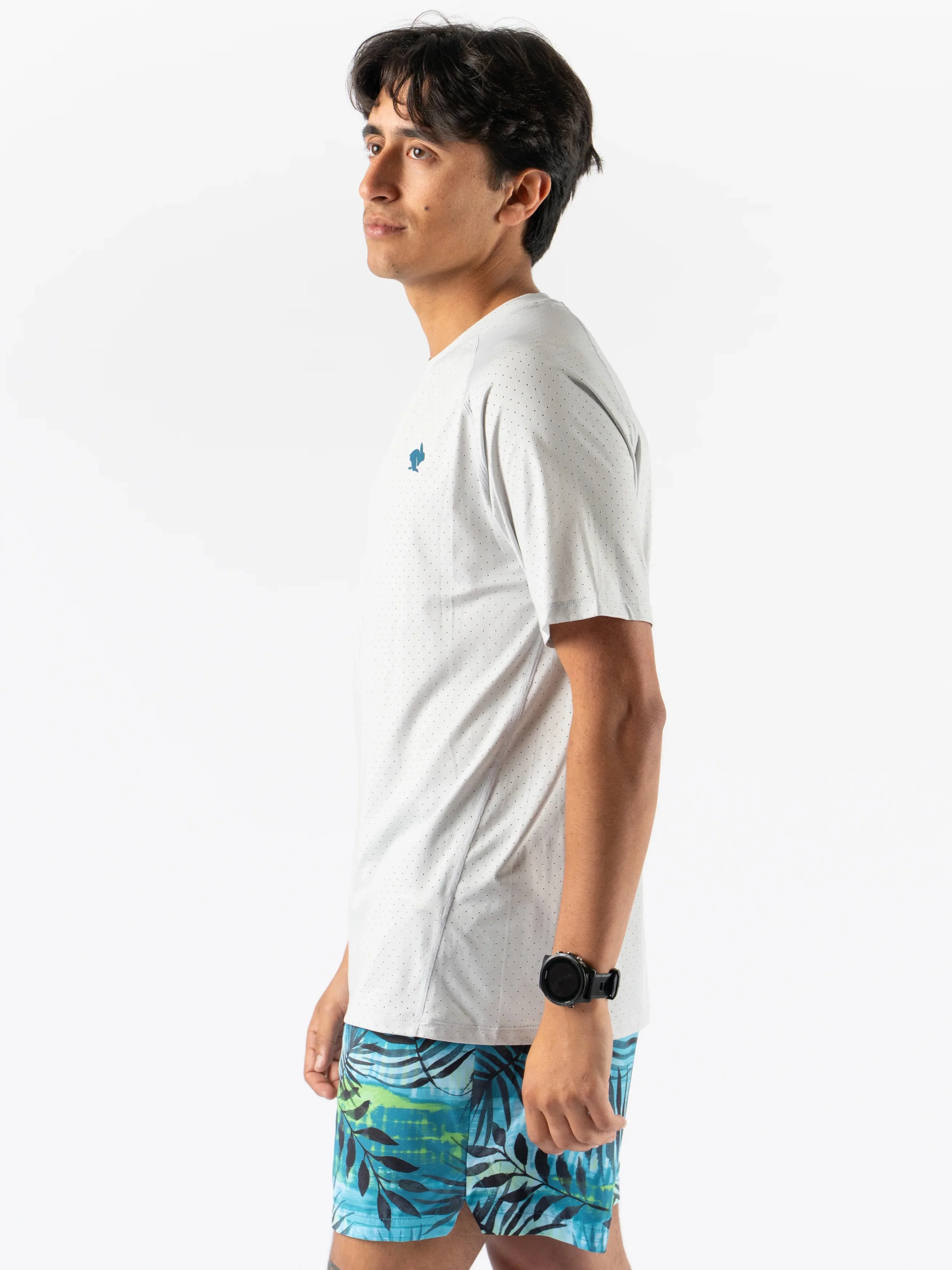 Men's Ice Perf Tee SS (57 - Quiet Grey) - Image 3