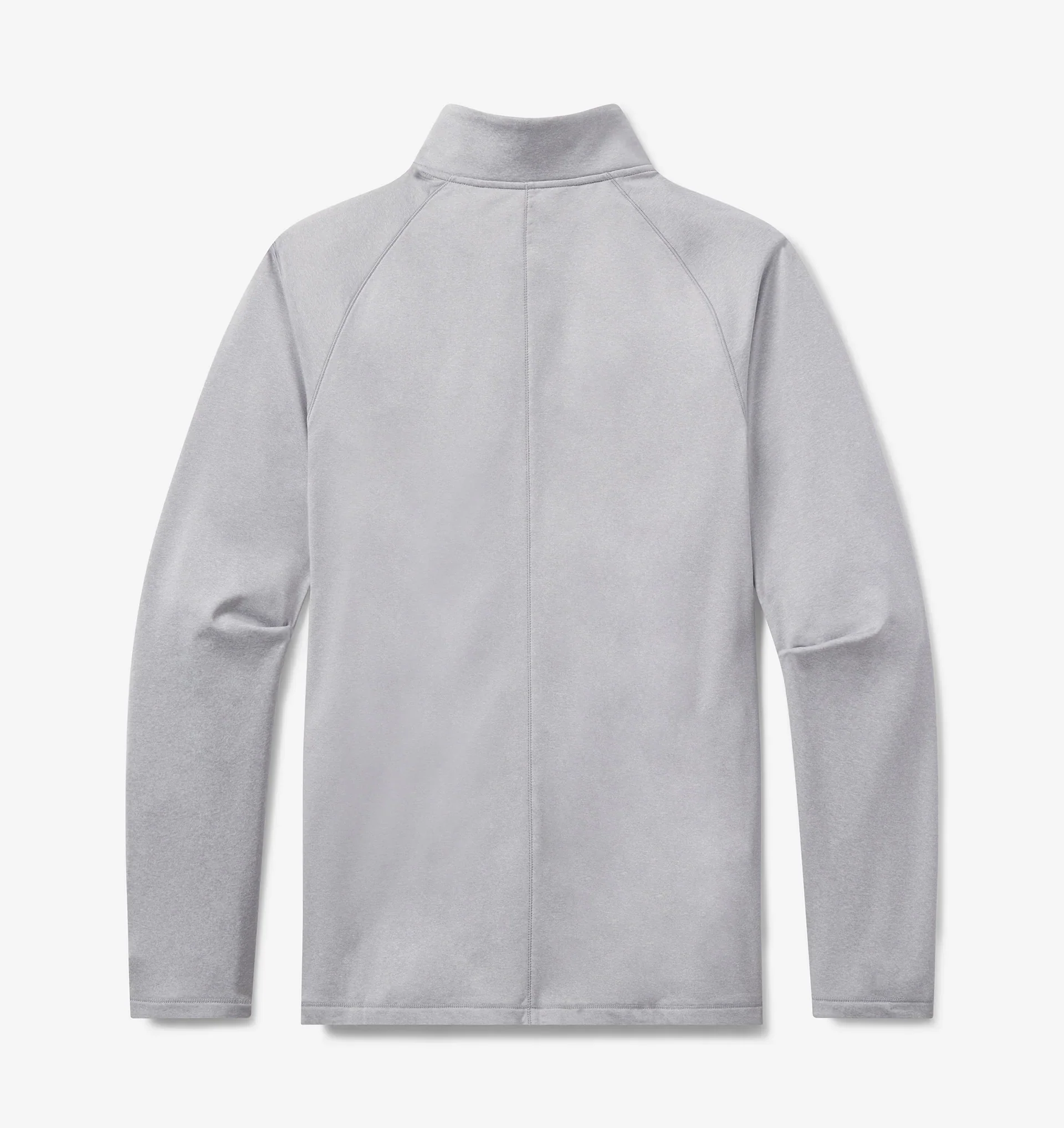 Men's Interlock Quarter Zip (Heather Gray) - Image 5
