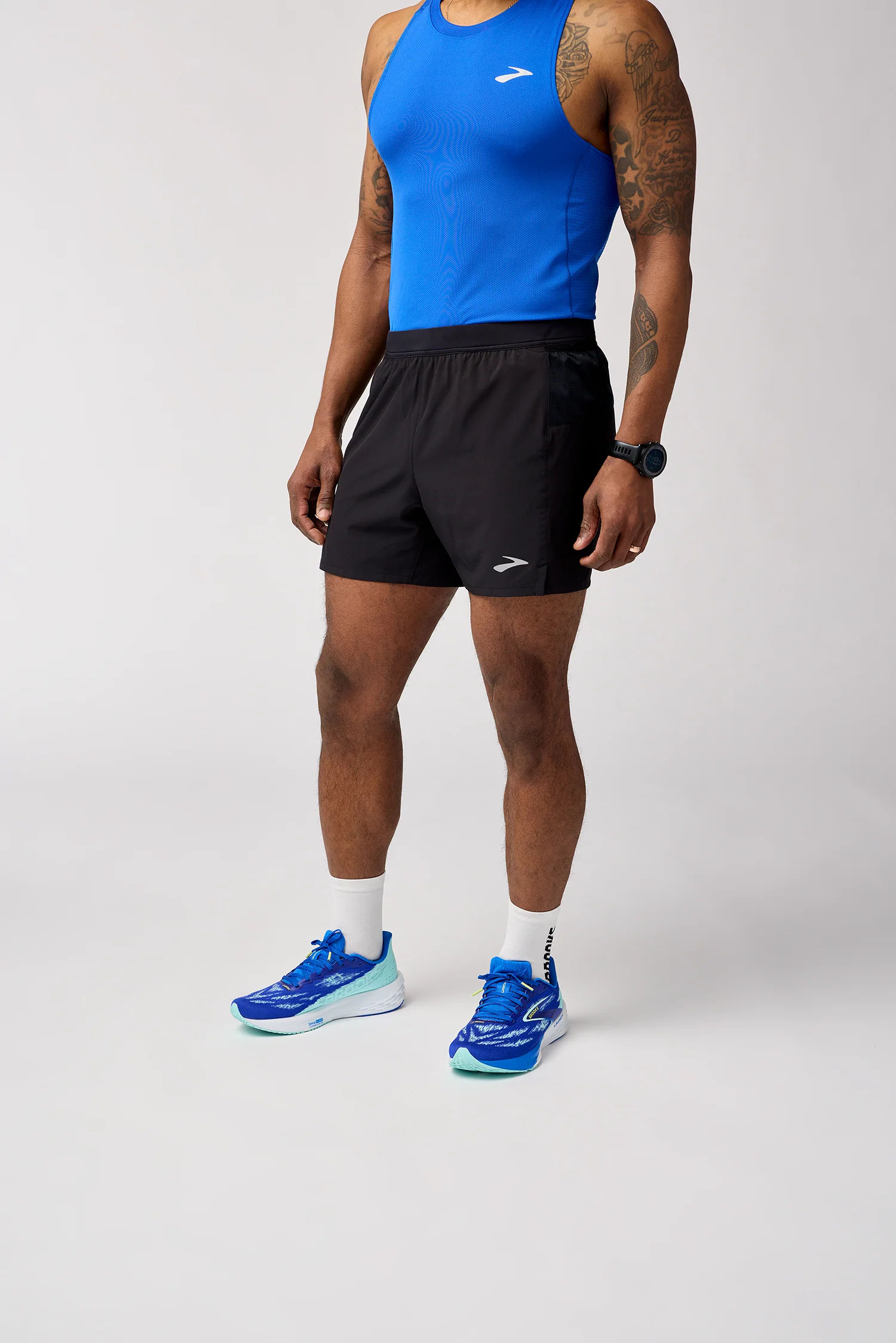 Men's Journey 5" Short (001 - Black) - Image 2