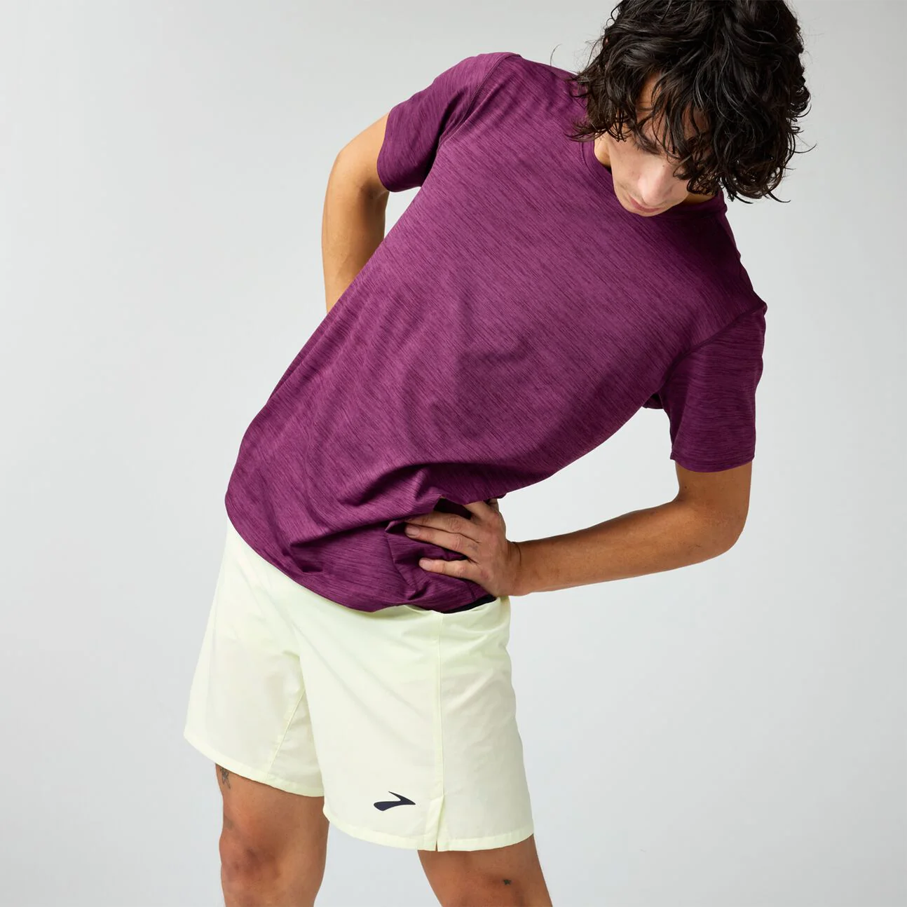 Men's Journey 7" 2-in-1 Short (732 - Luminary/Black) - Image 3