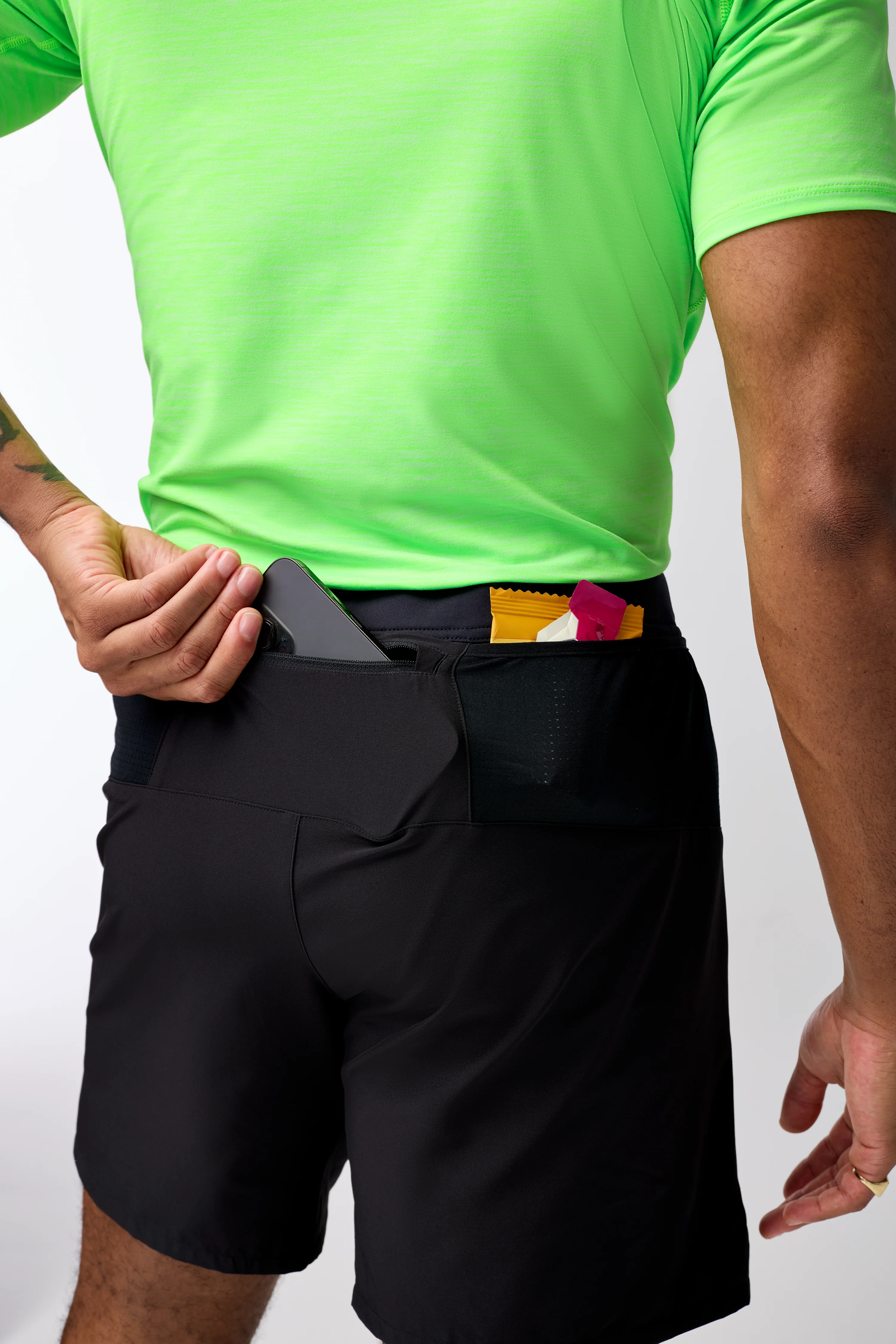 Men's Journey 7" Short (001 - Black) - Image 4