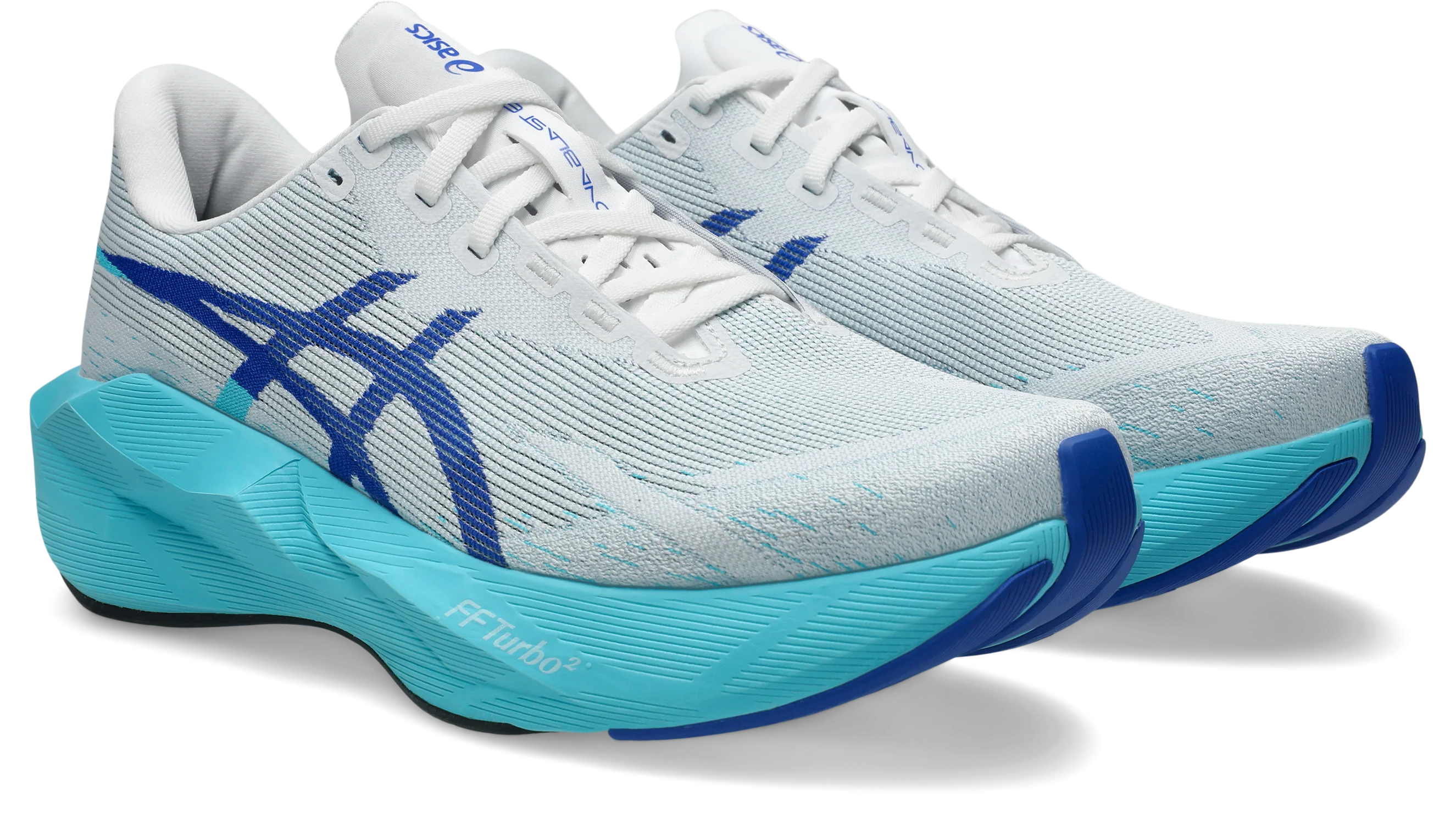 Men's Novablast 6 (101 - White/Energy Aqua) - Image 3
