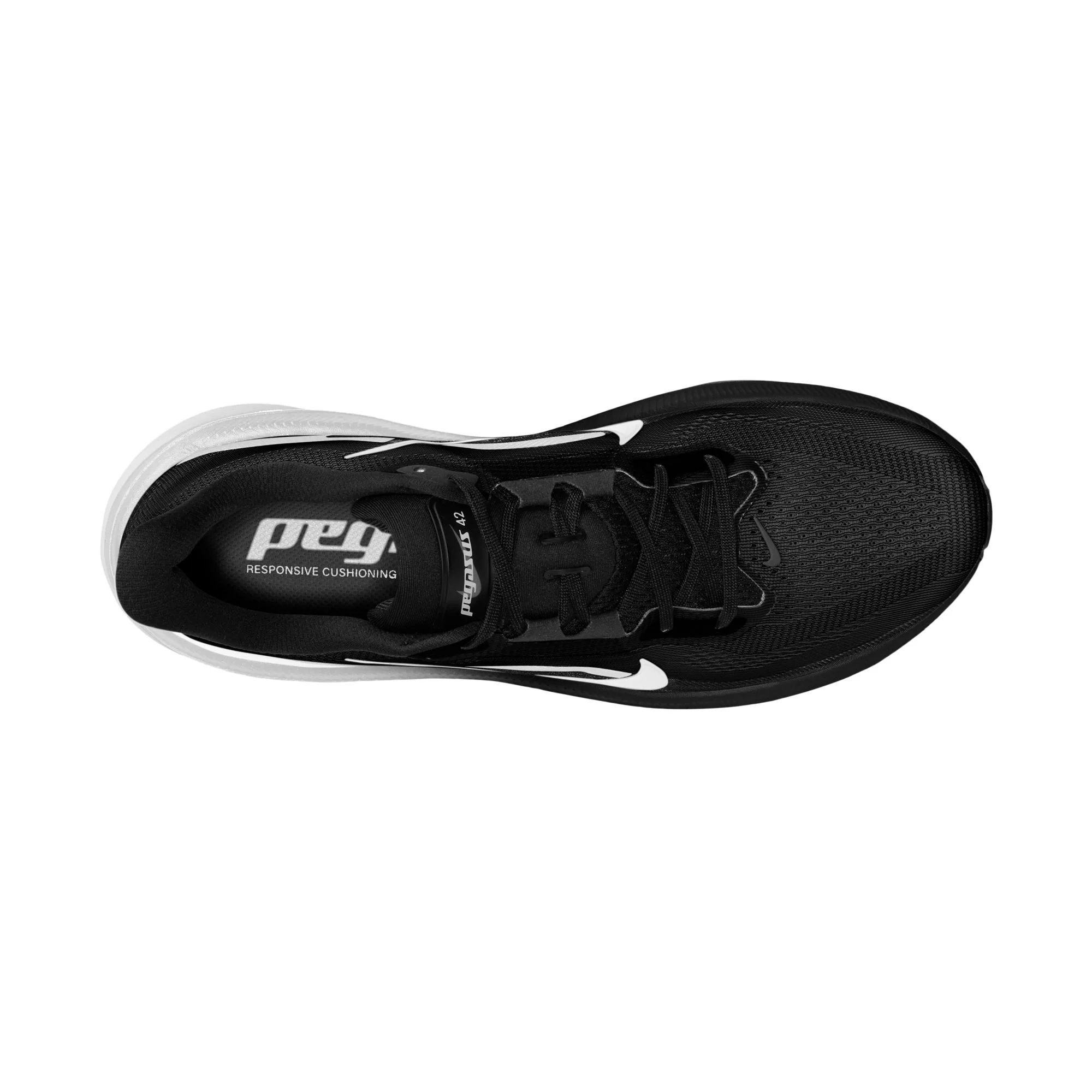 Men's Pegasus 42 (001 - Black/White-Photon Dust) - Image 8