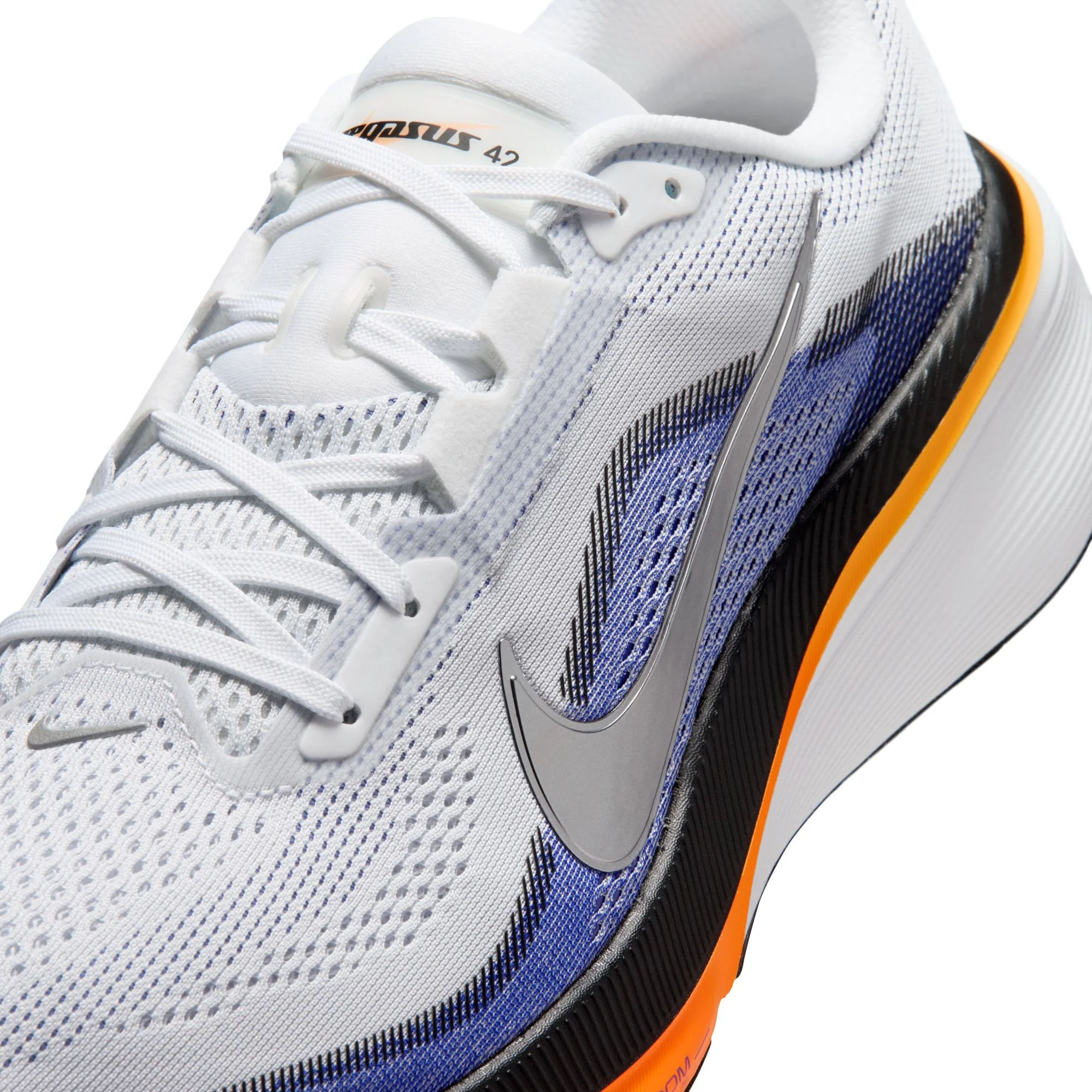 Men's Pegasus 42 (102 - White/Metallic Silver-Lapis-Total Orange) - Image 4