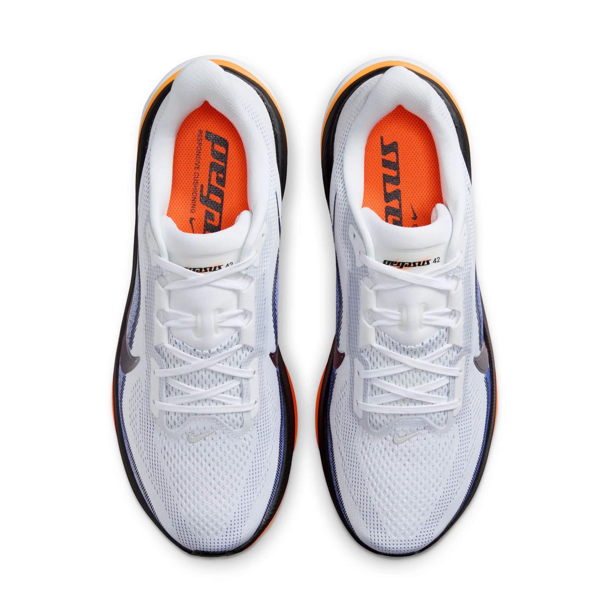 Men's Pegasus 42 (102 - White/Metallic Silver-Lapis-Total Orange) - Image 7
