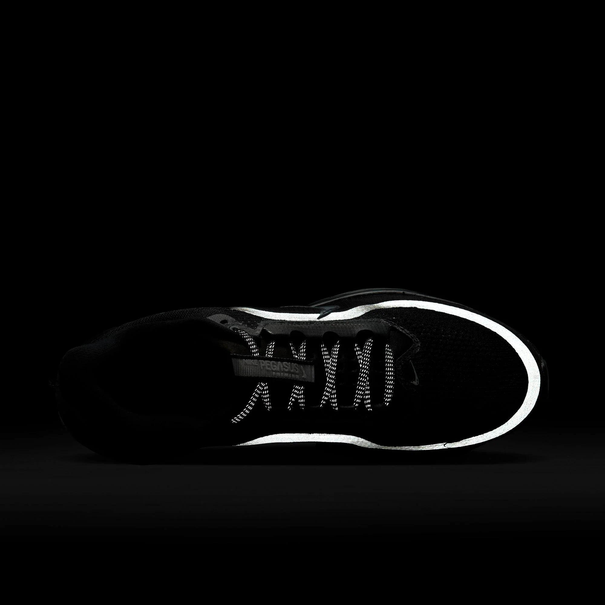 Men's Pegasus Premium (005 - Black/Black-Metallic Silver) - Image 10
