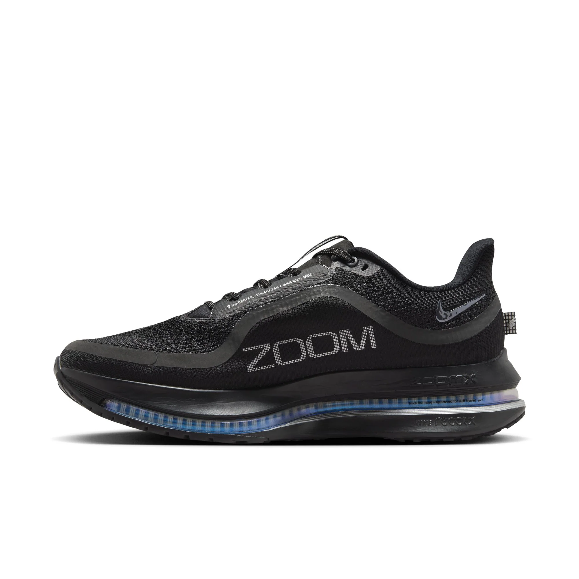 Men's Pegasus Premium (005 - Black/Black-Metallic Silver) - Image 2