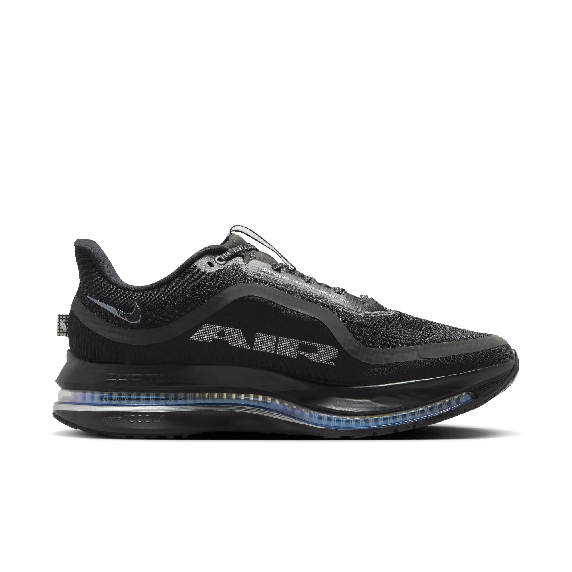 Men's Pegasus Premium (005 - Black/Black-Metallic Silver) - Image 3