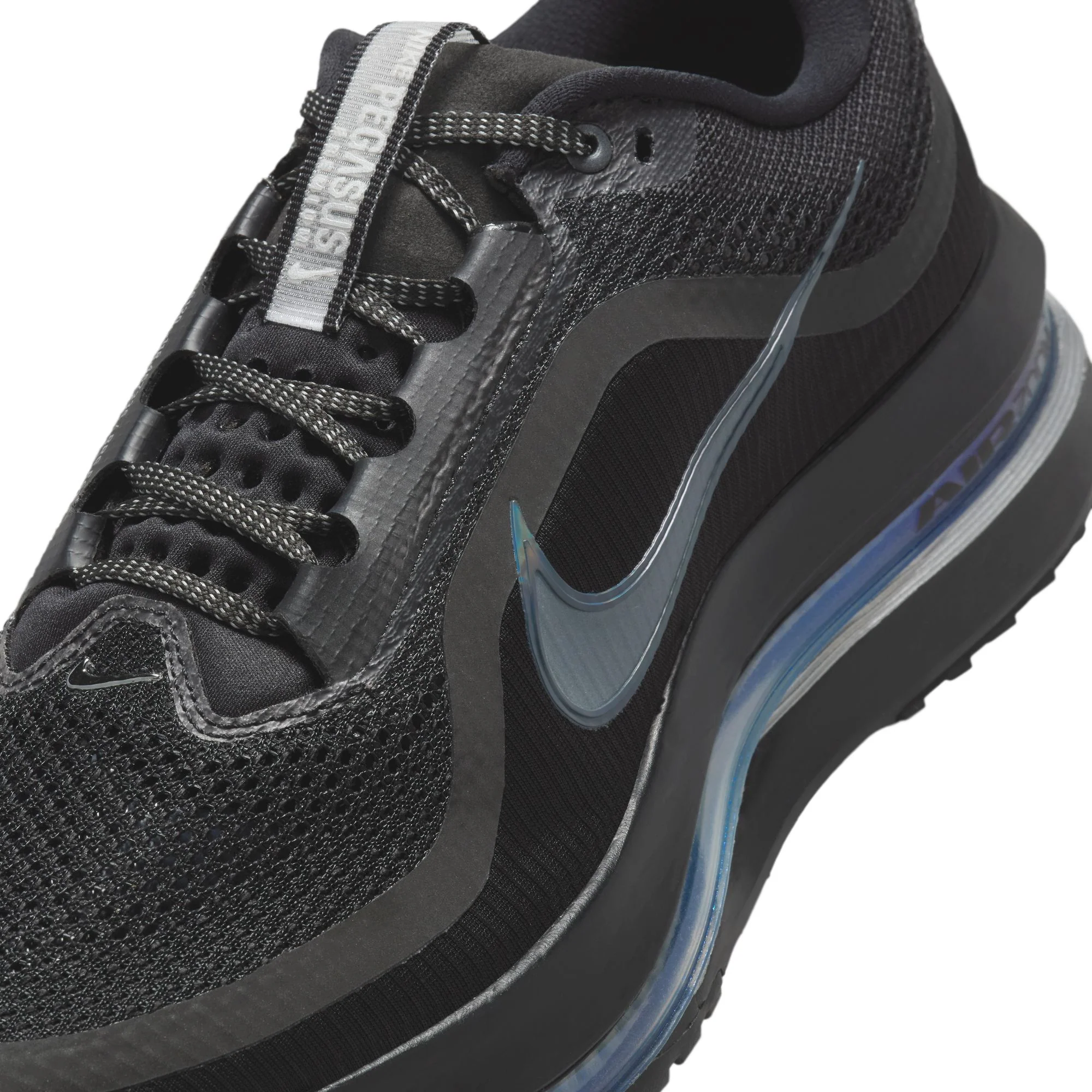 Men's Pegasus Premium (005 - Black/Black-Metallic Silver) - Image 5