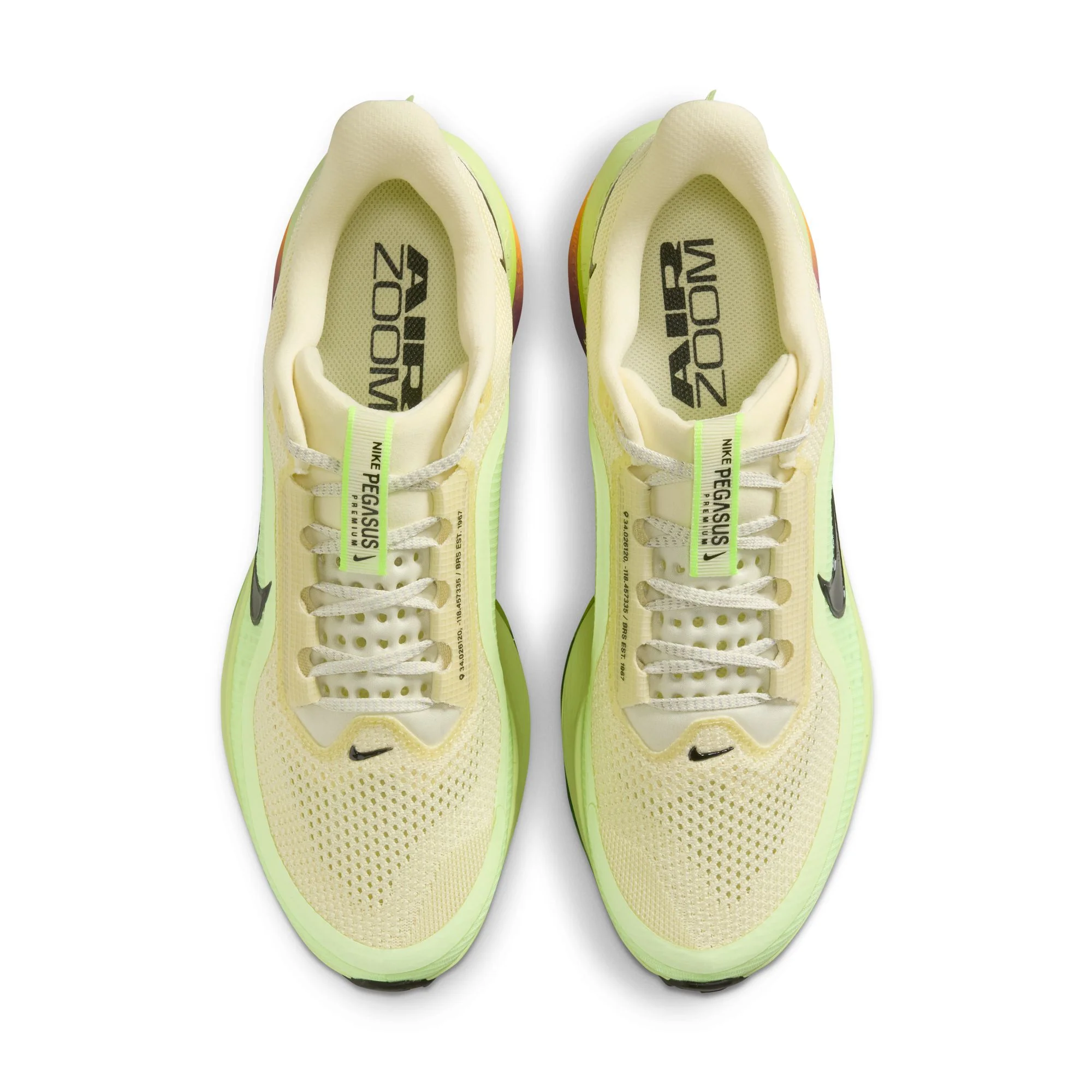 Men's Pegasus Premium (701 - Alabaster/Black-Barely Volt-Volt Ice) - Image 9