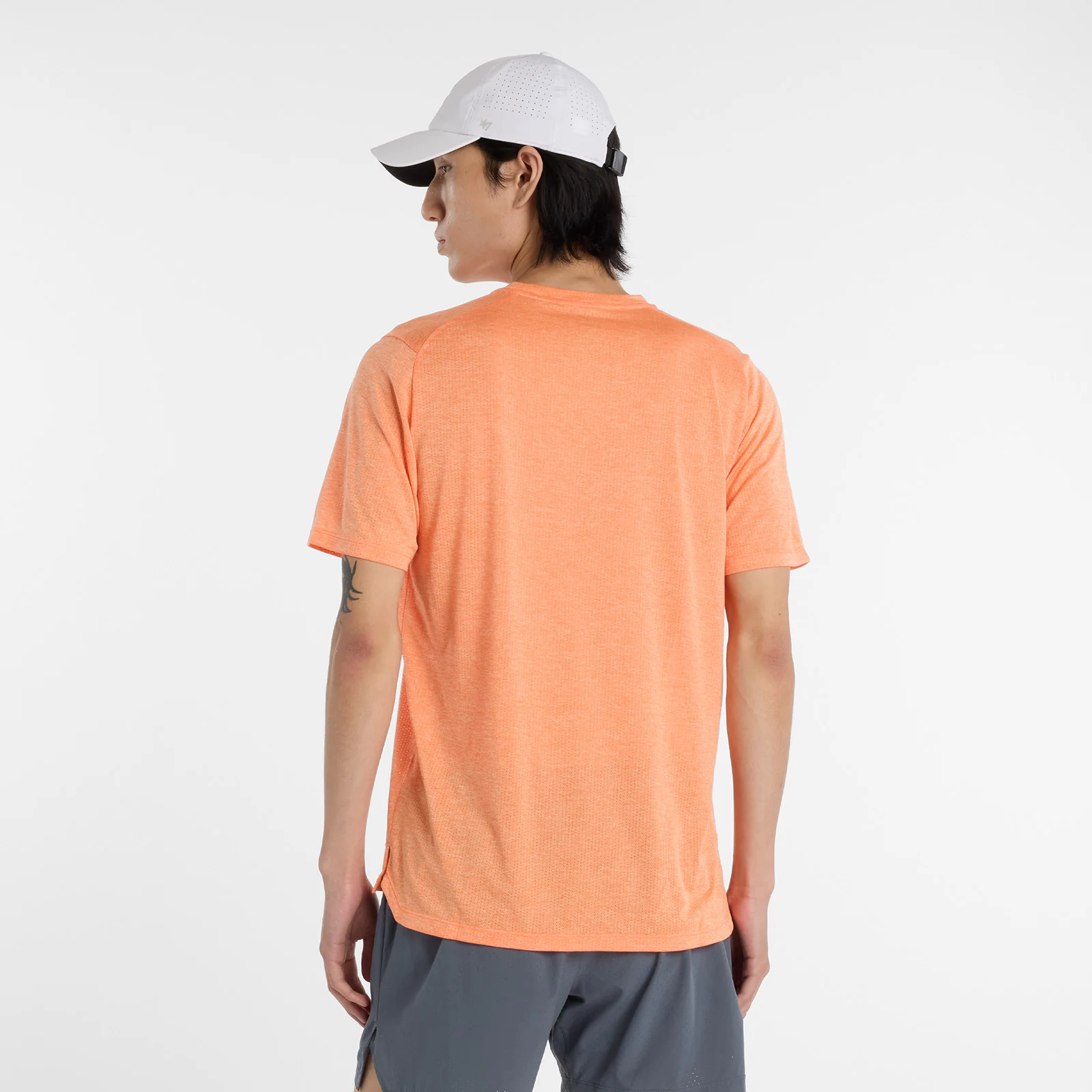 Men's RC Essential T-Shirt (AAE - Tangerine Heat/Slate Grey) - Image 2
