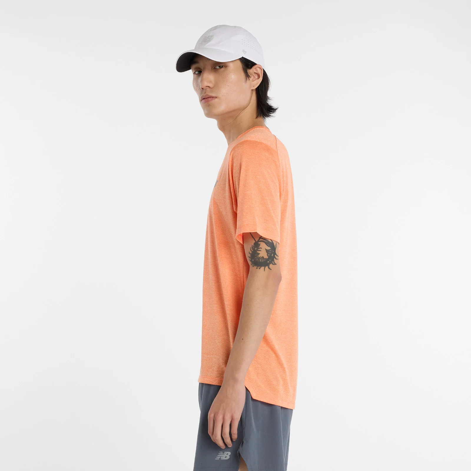 Men's RC Essential T-Shirt (AAE - Tangerine Heat/Slate Grey) - Image 3