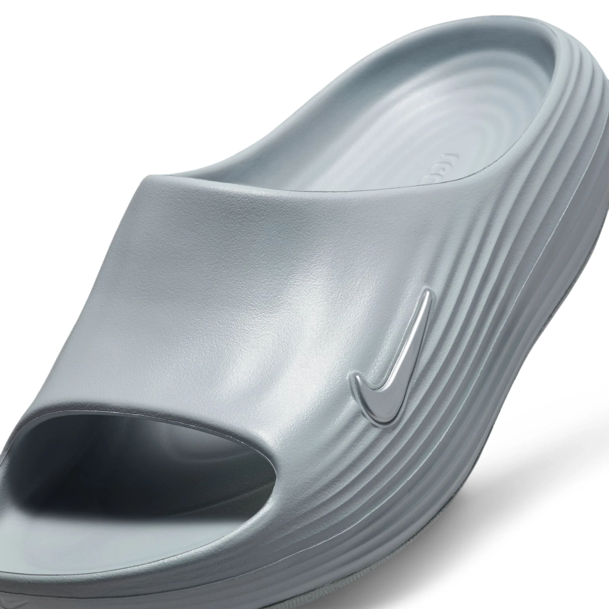 Men's ReactX Rejuven8 Slides (002 - Wolf Grey/Wolf Grey-Wolf Grey) - Image 4