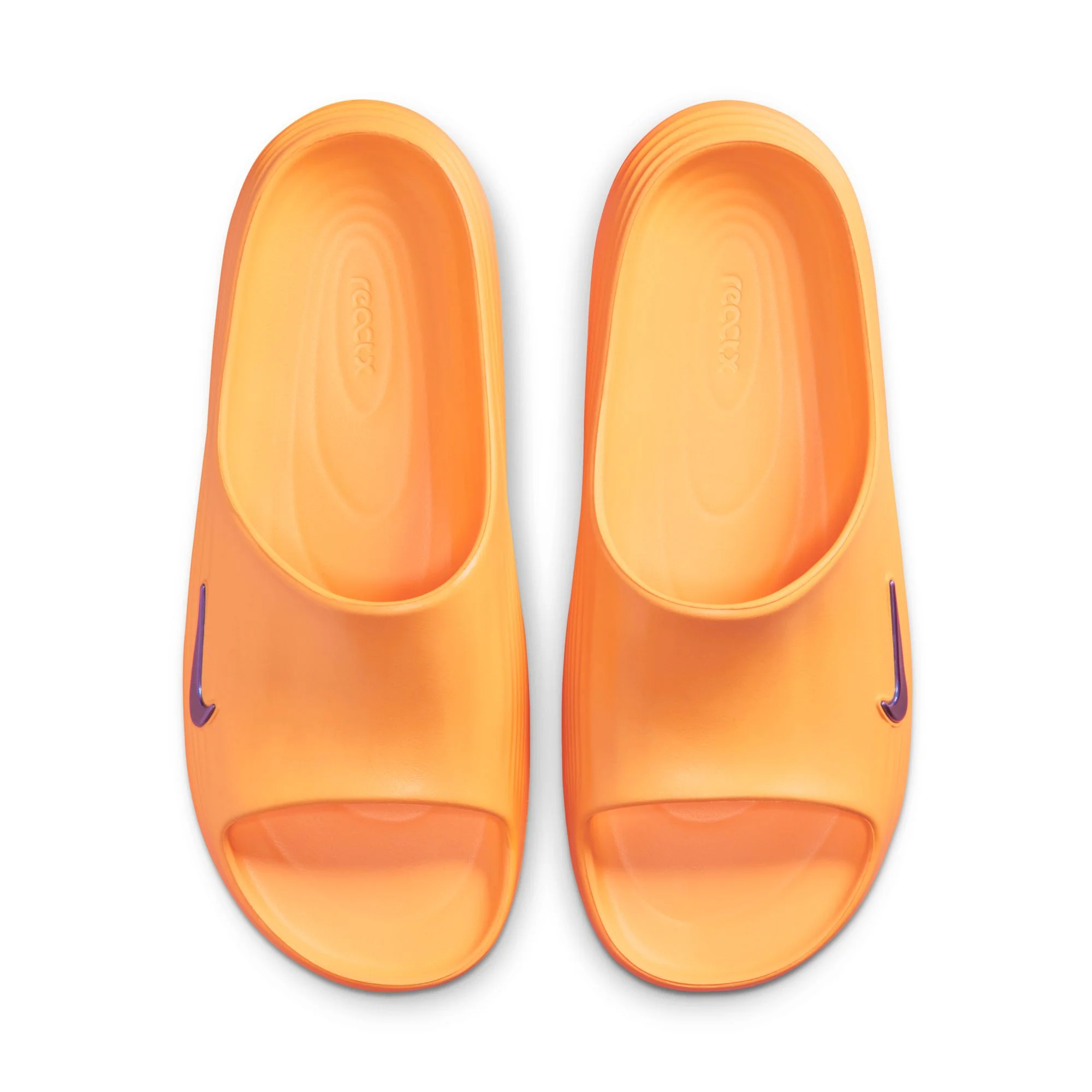 Men's ReactX Rejuven8 Slides (801 - Citron Pulse/Volt Ice-Laser Orange) - Image 5