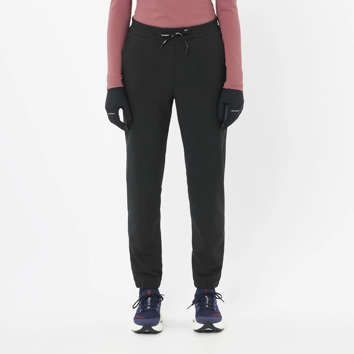 Women's Shkout HexaFlow Pants (Deep Black) - Image 2