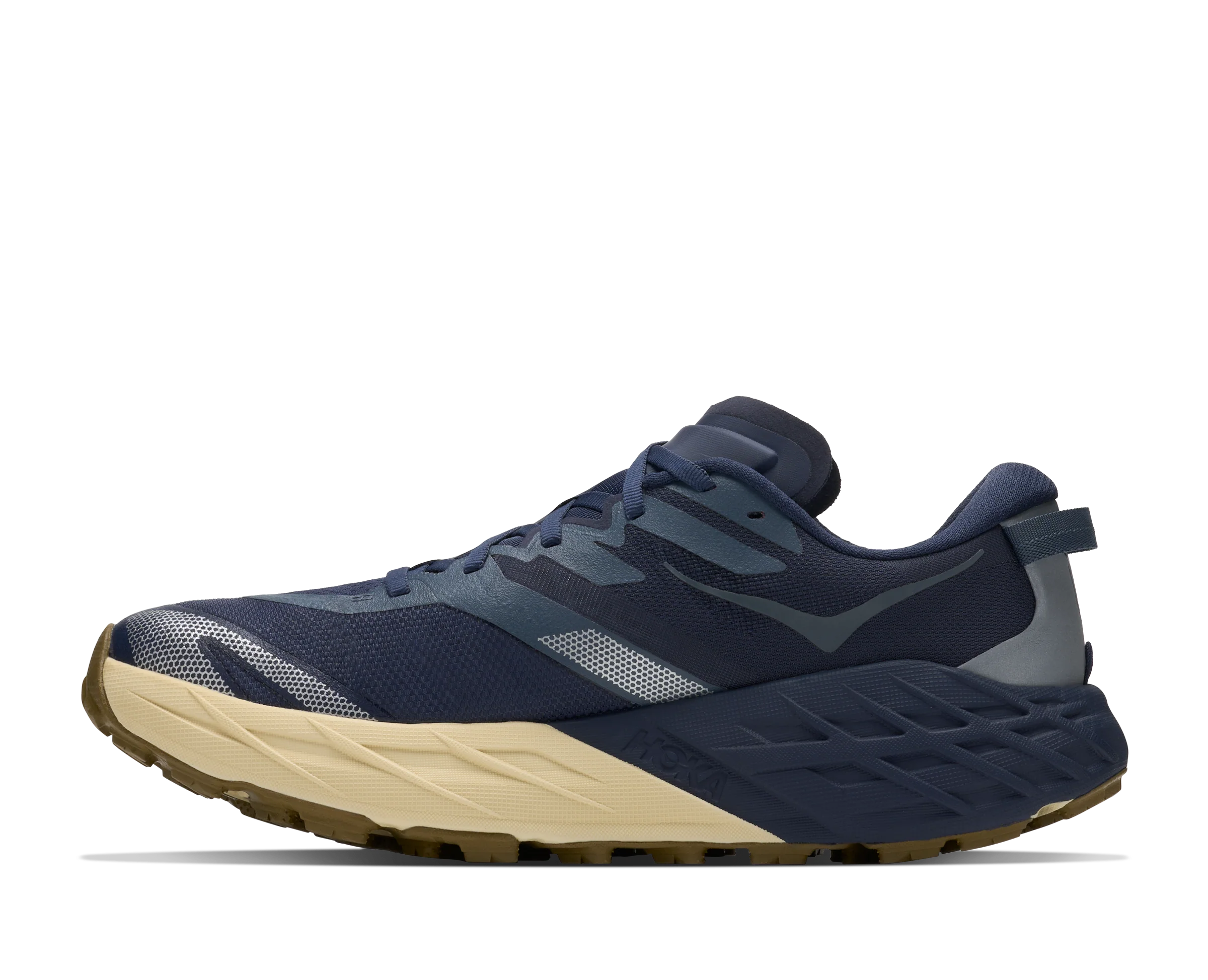 Men's Speedgoat 7 (VRL - Varsity Navy/Barley Flour) - Image 2
