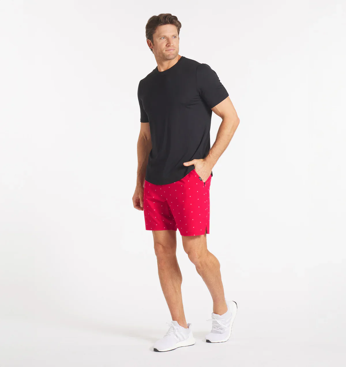 Men's Stride Short [7.5"] (Sport Red X-Out) - Image 3