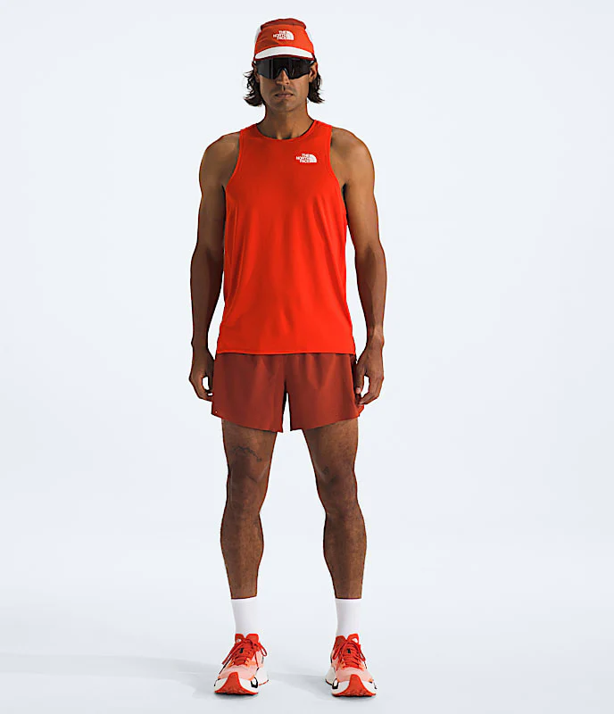 Men's Summit High Trail Tank (G6L - Lava Red) - Image 3