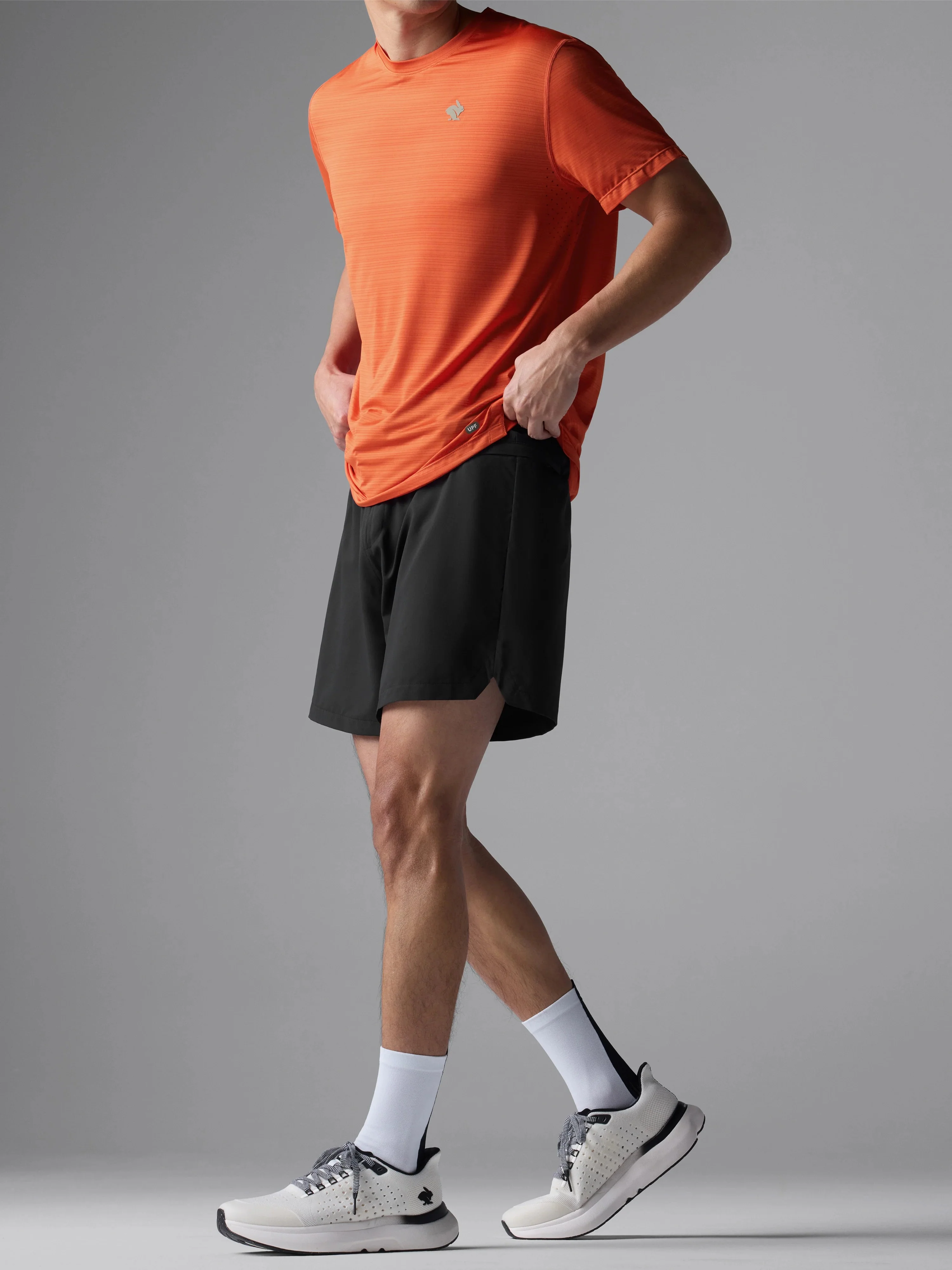 Men's Surfs Up 6" Running Short (Black) - Image 3