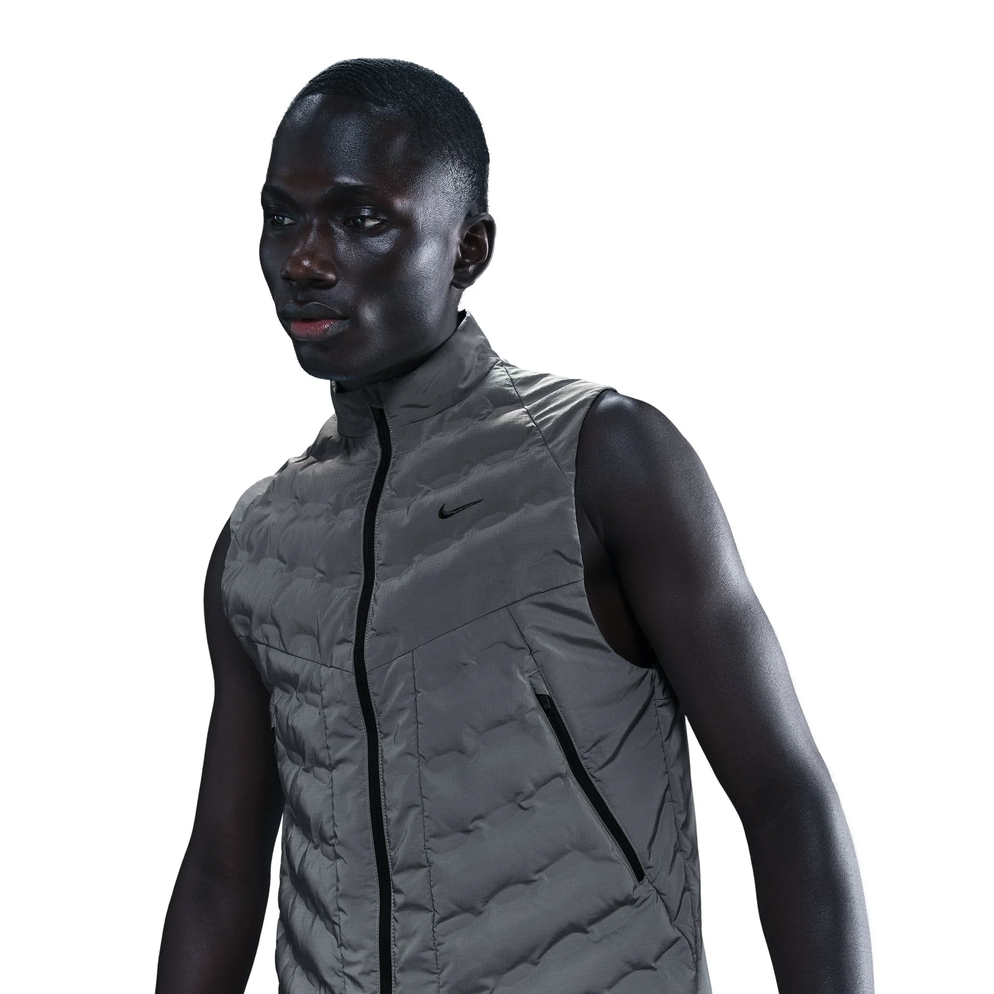 Men's Therma-FIT ADV Reflective Vest (027 - Reflective Silver/Reflective Black) - Image 5