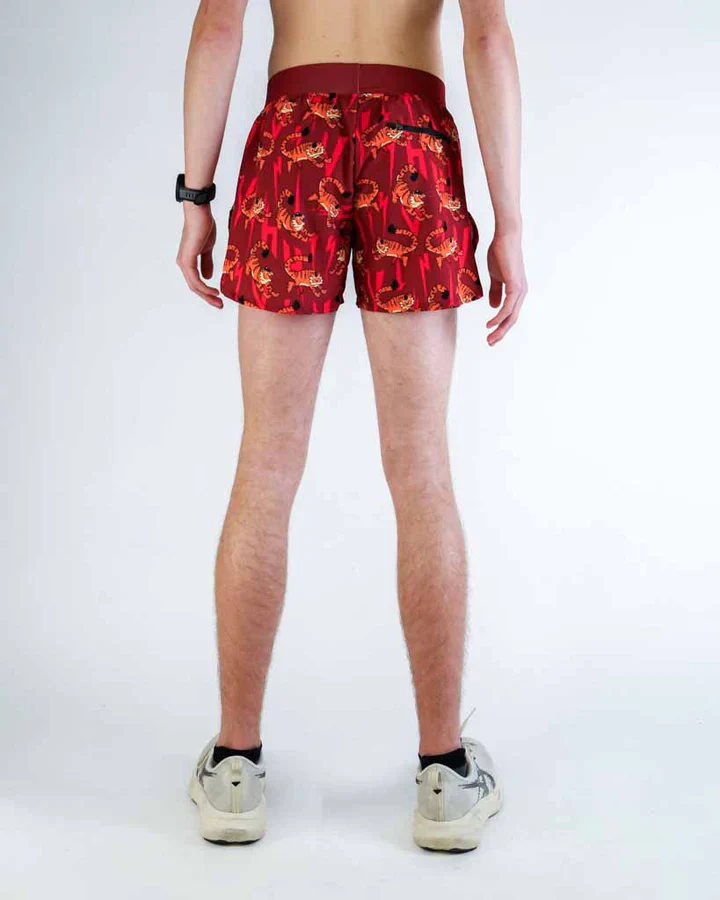Men's Tigers 4" Half Split Shorts - Image 4