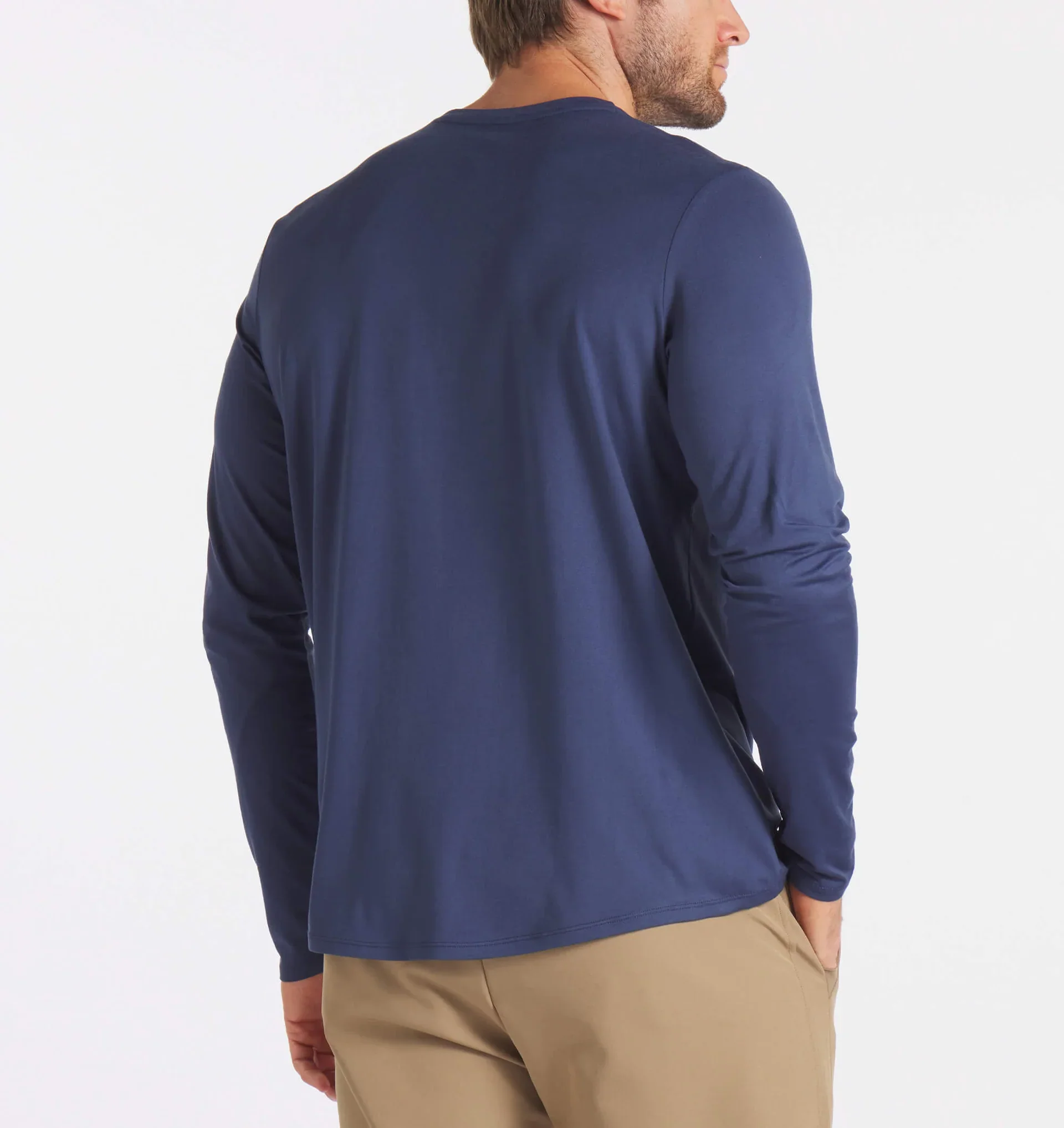 Men's Ultra Long Sleeve (Harbor Blue) - Image 5