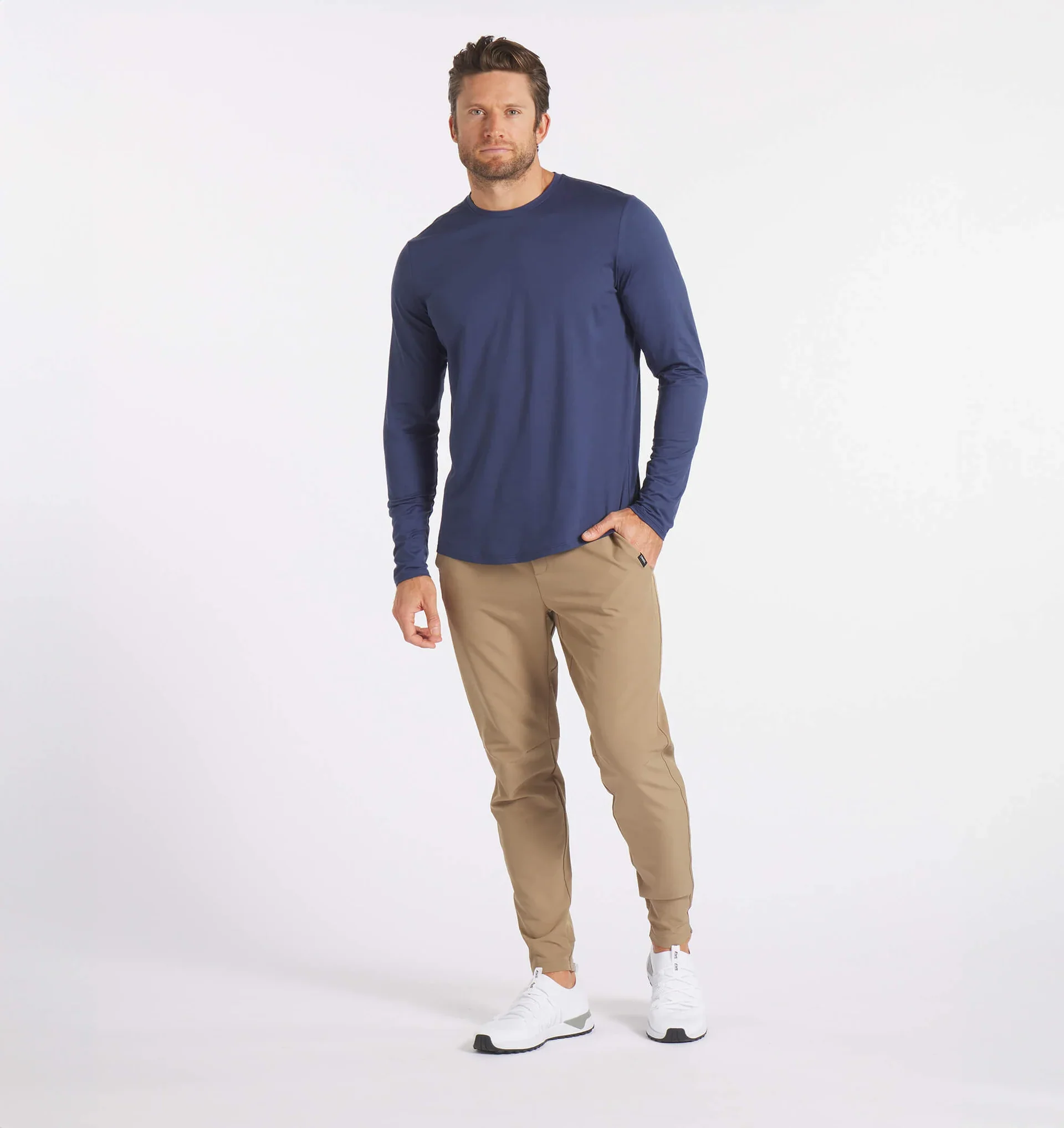 Men's Ultra Long Sleeve (Harbor Blue) - Image 6