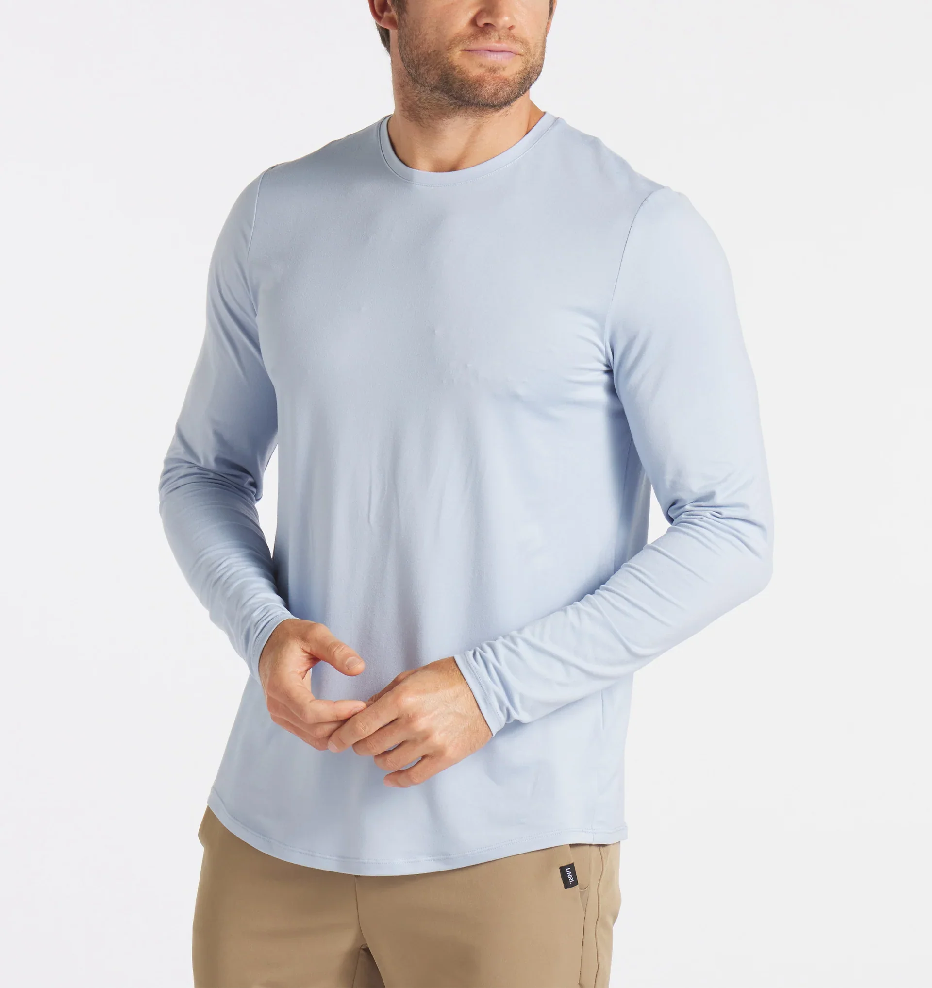 Men's Ultra Long Sleeve (Sky Blue) - Image 4