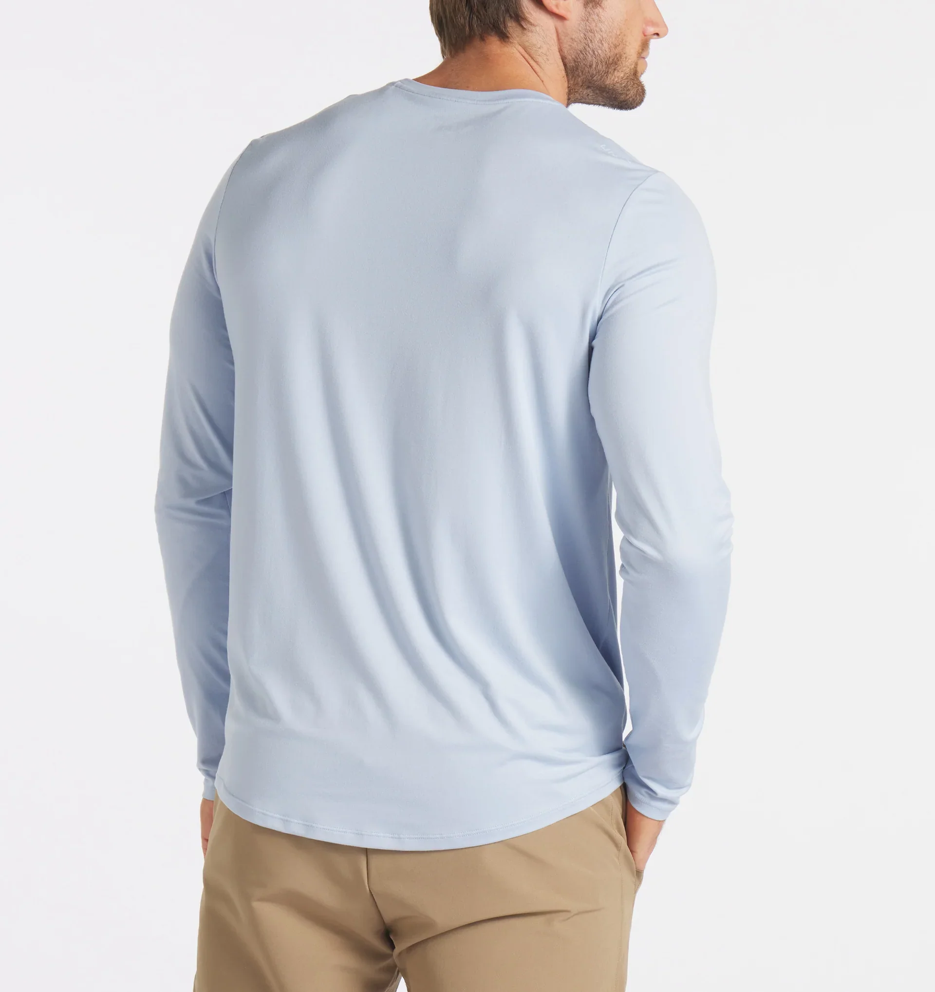 Men's Ultra Long Sleeve (Sky Blue) - Image 5