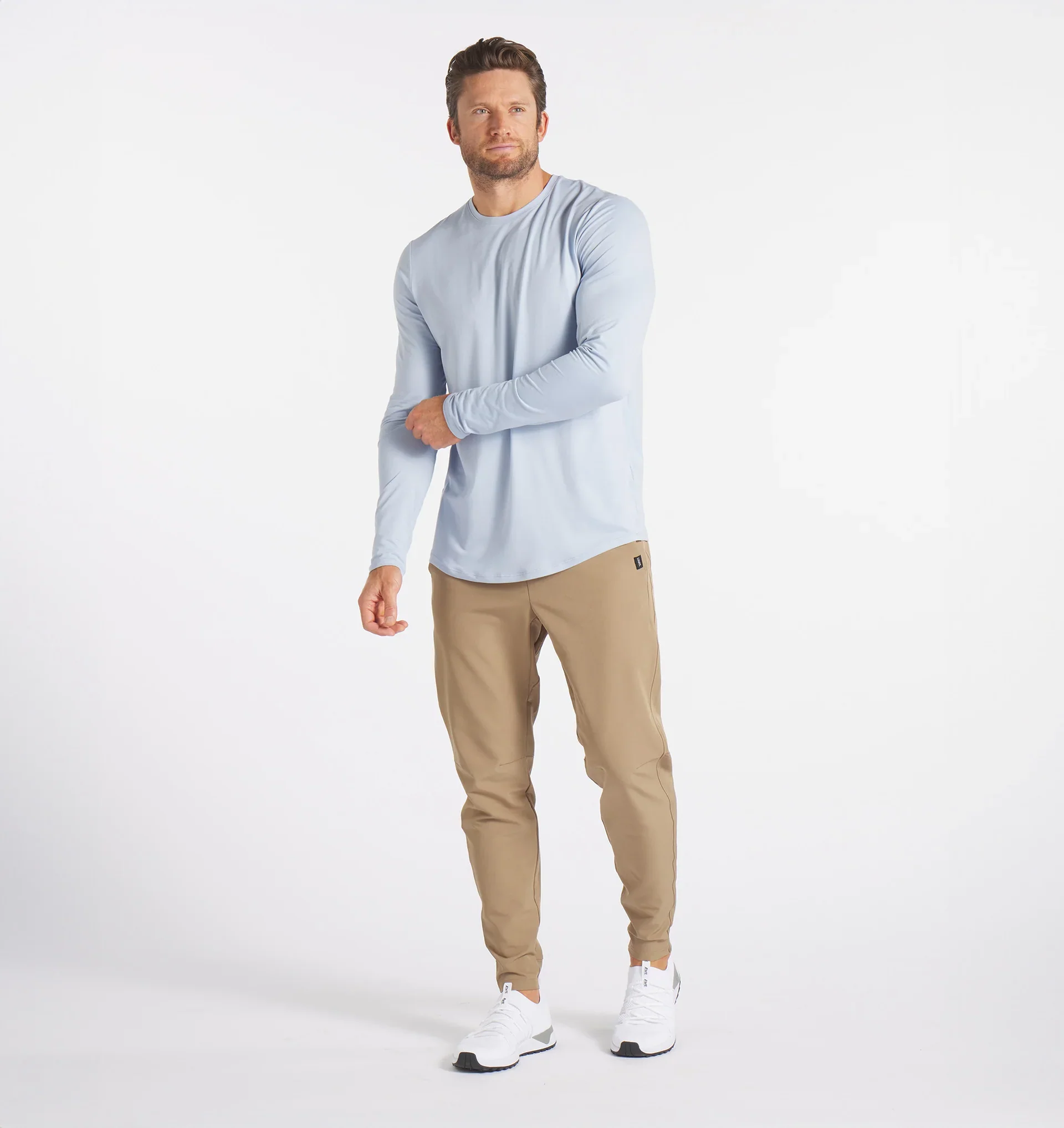 Men's Ultra Long Sleeve (Sky Blue) - Image 6