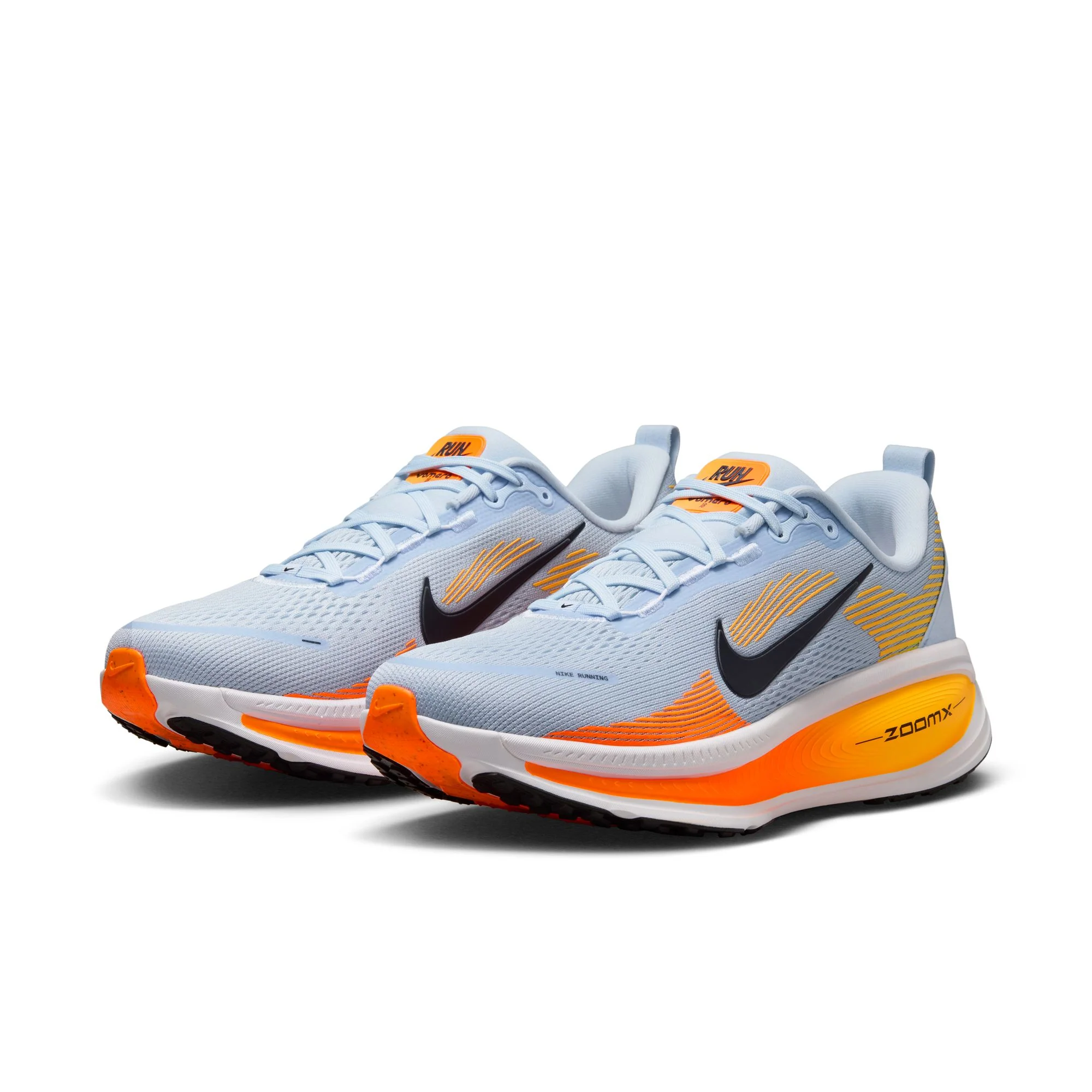 Men's Vomero 18 (404 - Hydrogen Blue/Black-Laser Orange) - Image 3