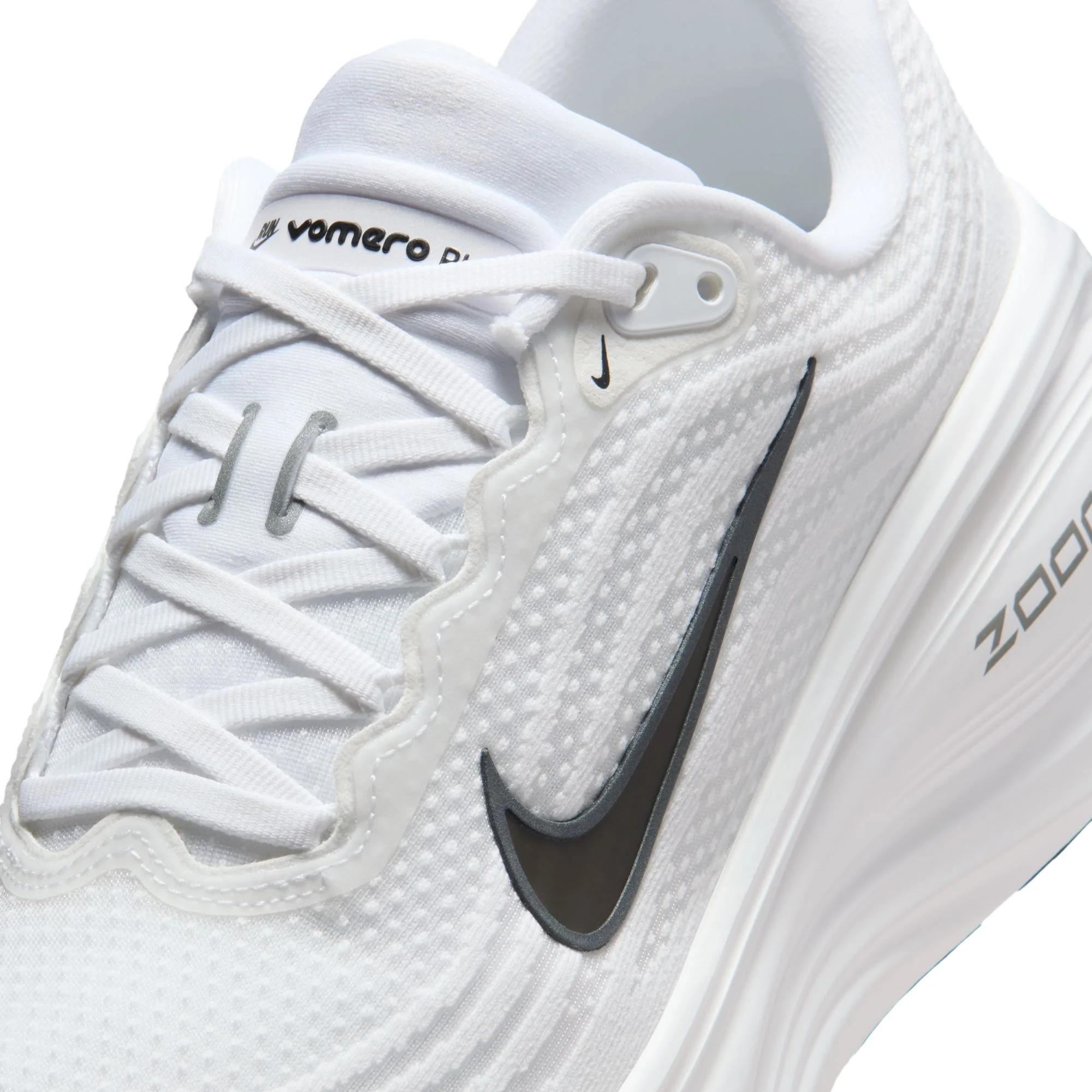 Men's Vomero Plus (101 - White/Black-Dk Smoke Grey-Mtlc Dark Grey) - Image 4