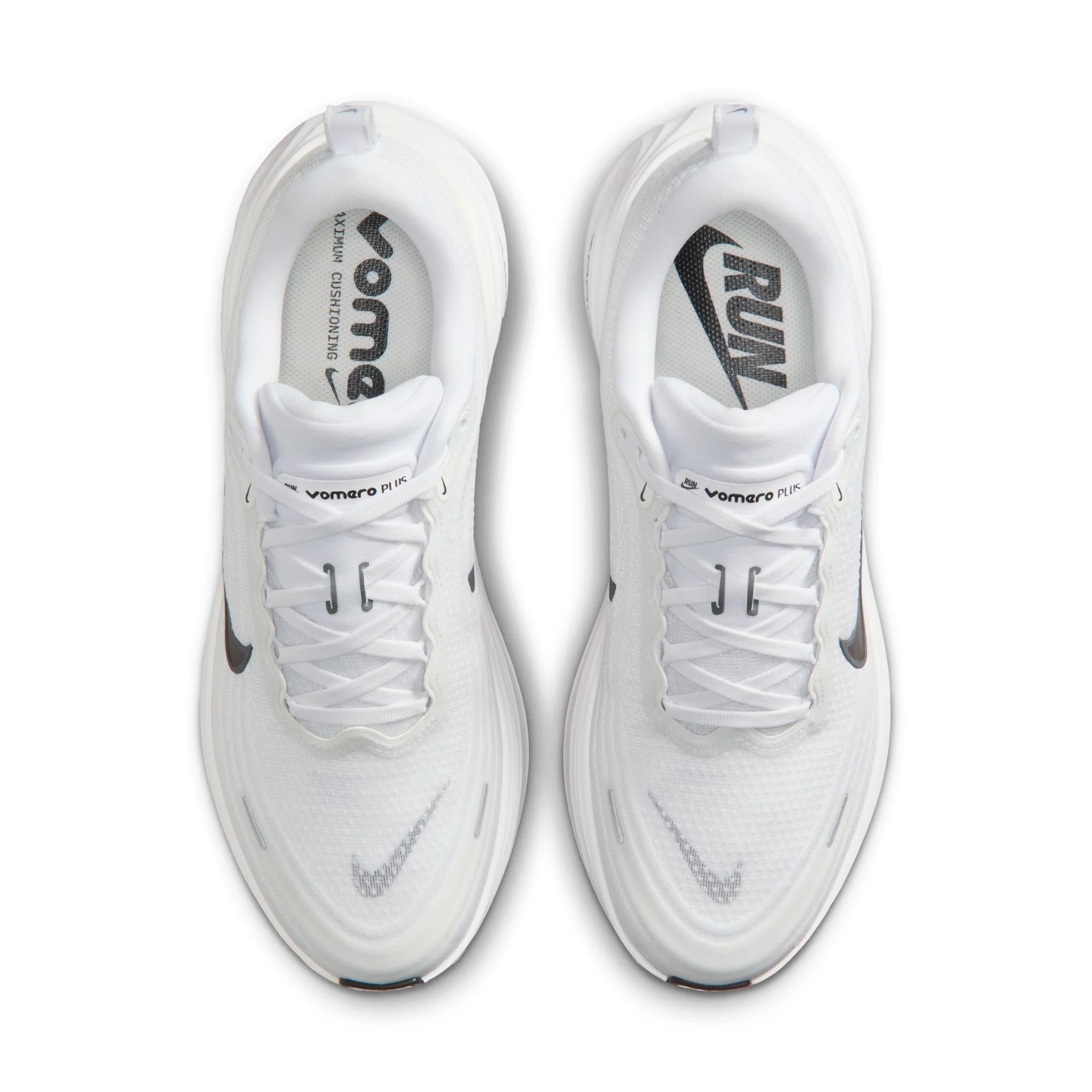 Men's Vomero Plus (101 - White/Black-Dk Smoke Grey-Mtlc Dark Grey) - Image 7