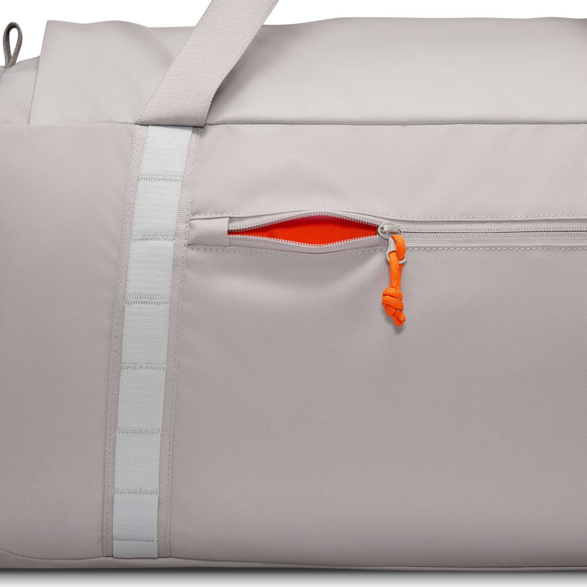 Nike ACG "DAYMAX" Duffel Bag (60L) (009 - College Grey/College Grey/Safety Orange) - Image 10