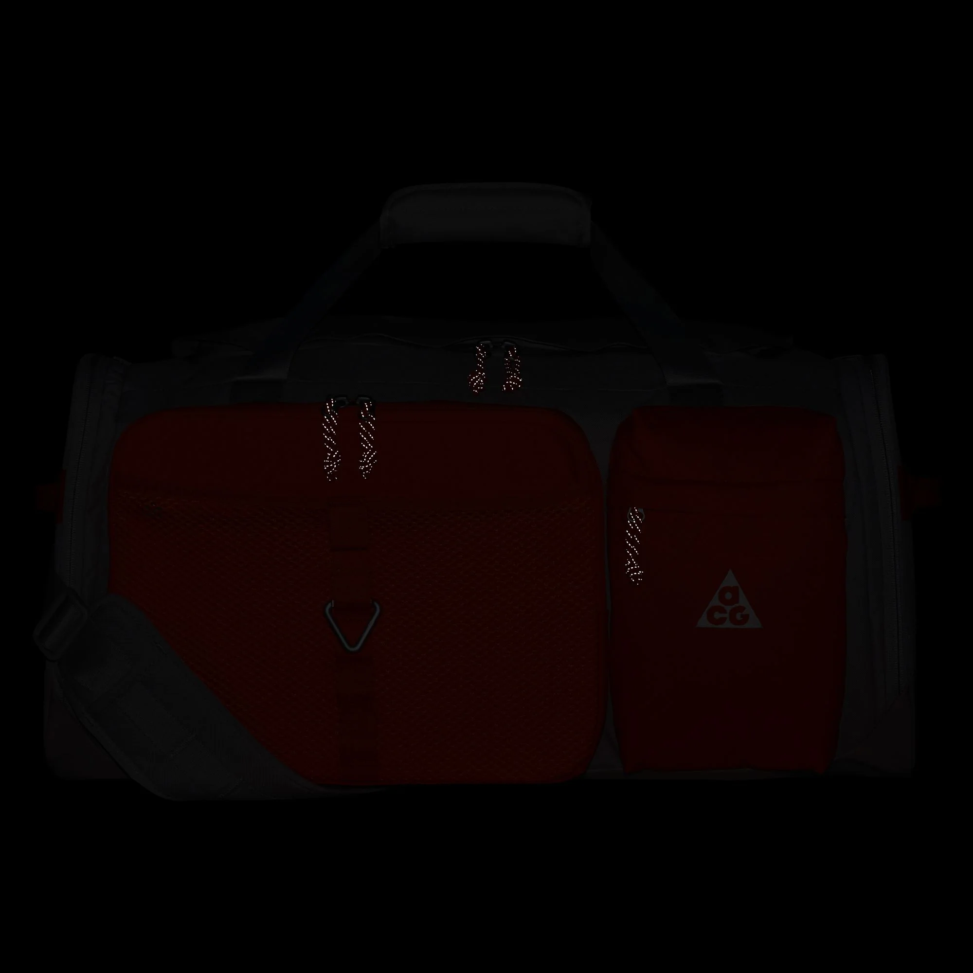 Nike ACG "DAYMAX" Duffel Bag (60L) (009 - College Grey/College Grey/Safety Orange) - Image 14