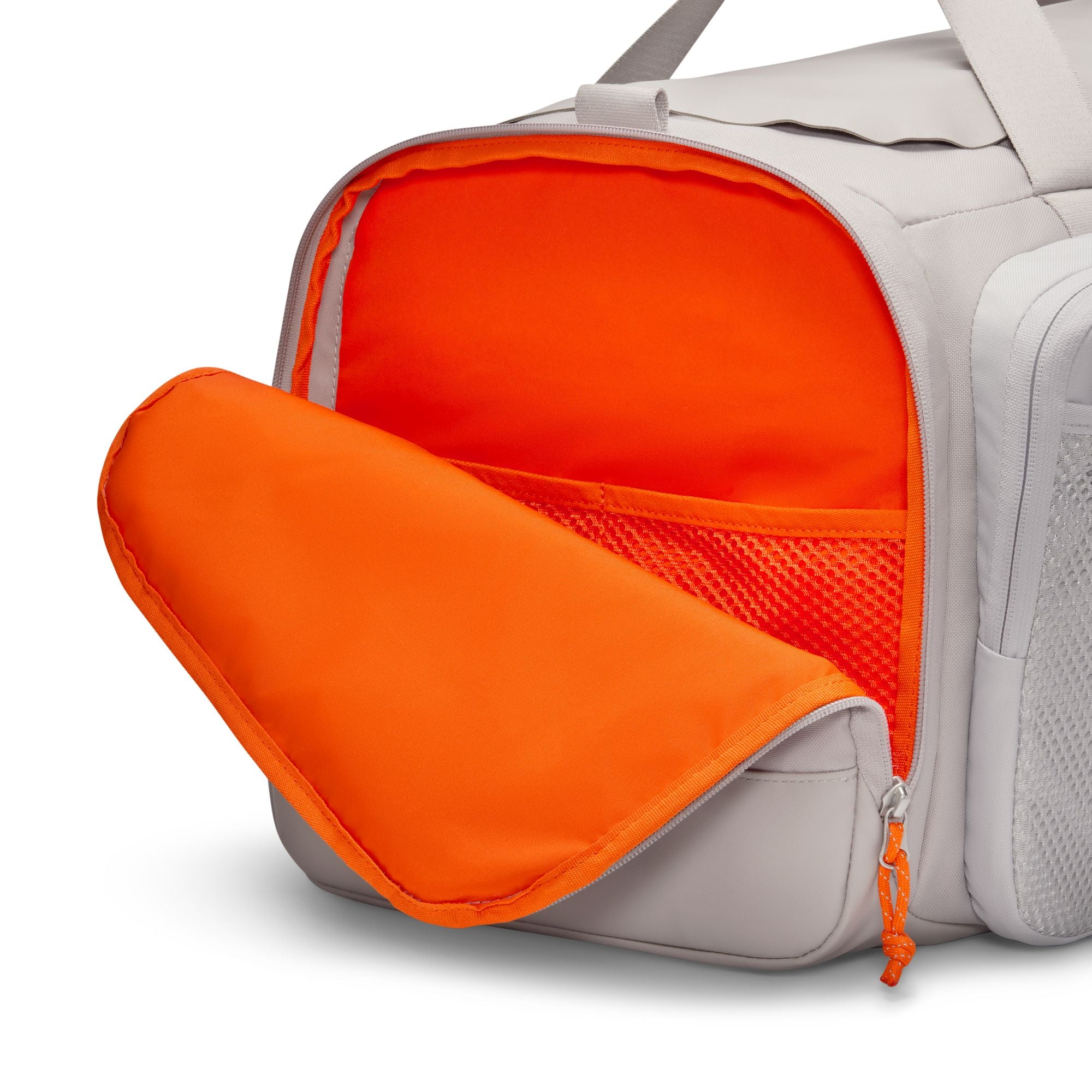 Nike ACG "DAYMAX" Duffel Bag (60L) (009 - College Grey/College Grey/Safety Orange) - Image 9
