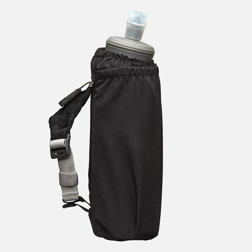 Pinnacle Soft Flask Insulated Handheld 18oz (Black/Reflective Silver) - Image 3