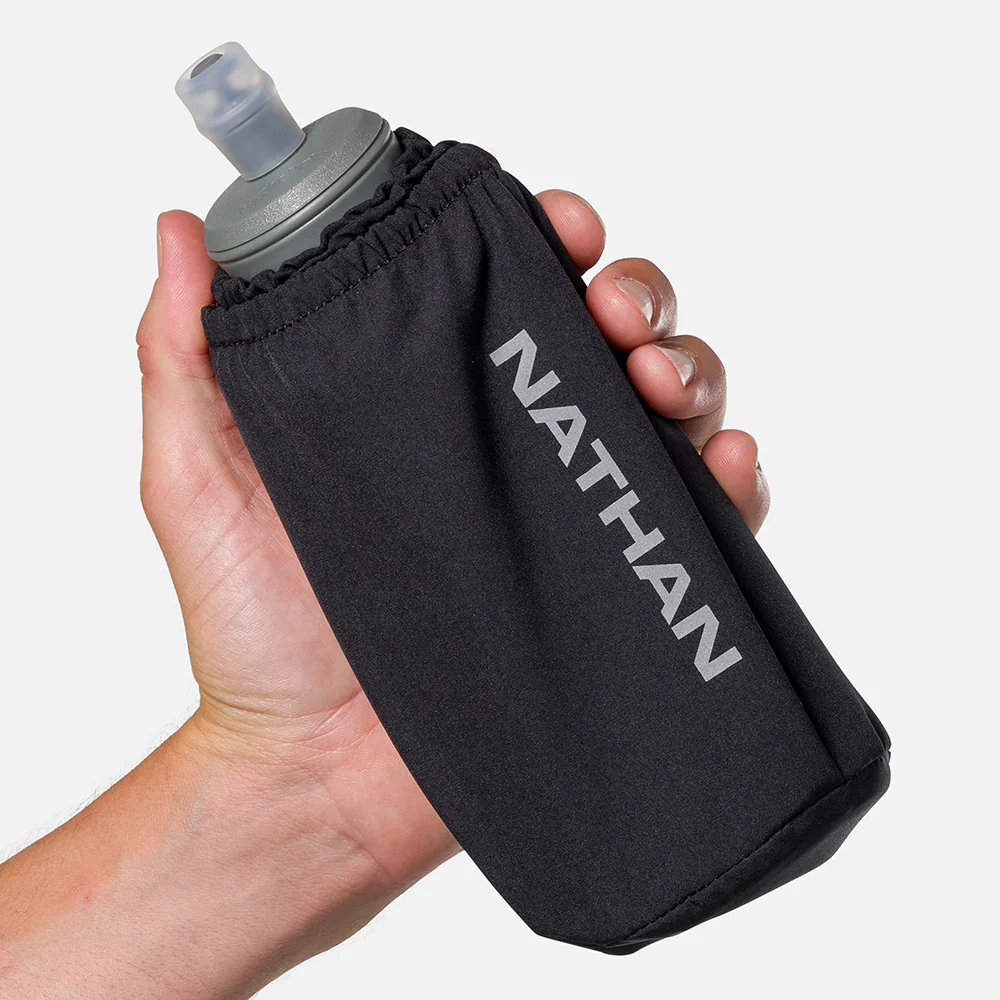 Pinnacle Soft Flask Insulated Handheld 18oz (Black/Reflective Silver) - Image 6