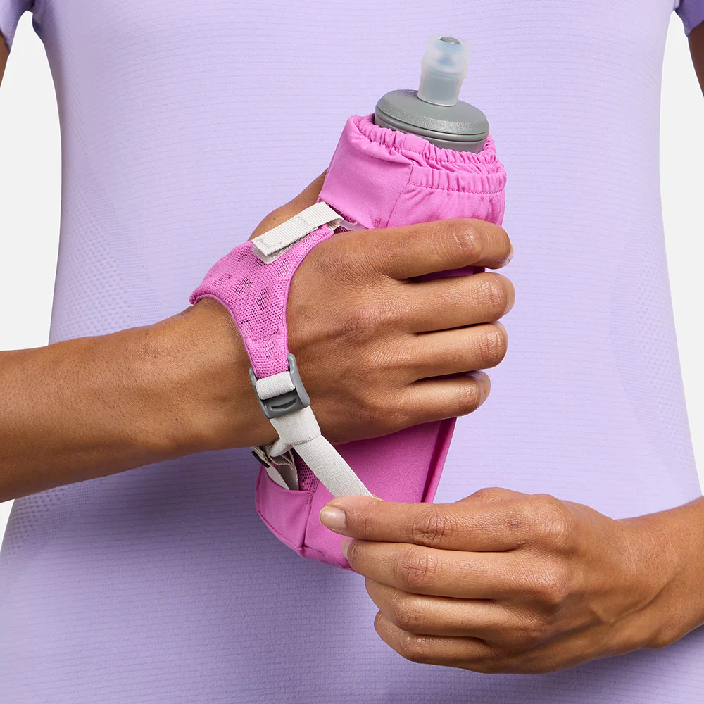 Pinnacle Soft Flask Insulated Handheld 18oz (Fuchsia/Reflective Silver) - Image 3