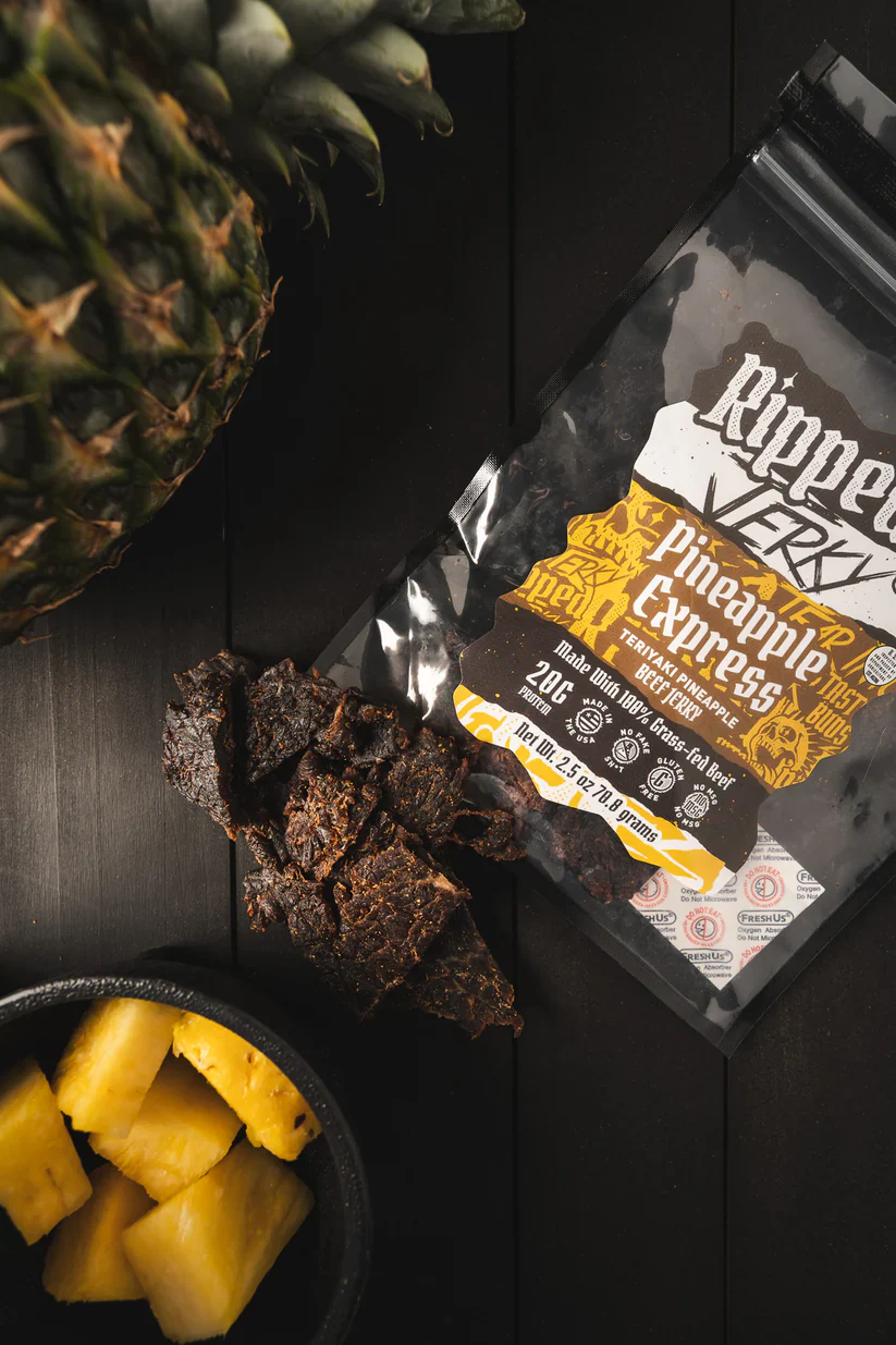 Ripped Jerky (Pineapple Express | Pineapple Teriyaki Beef Jerky) - Image 3