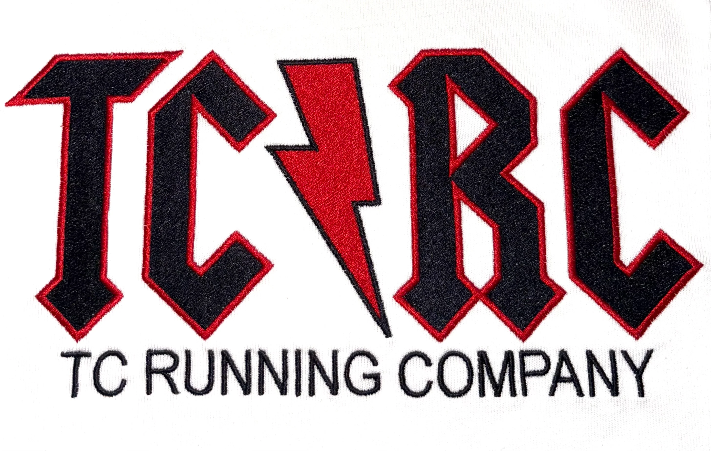 TCRC Archive Heavyweight Crew Long Sleeve (Antique White/Red) - Image 2