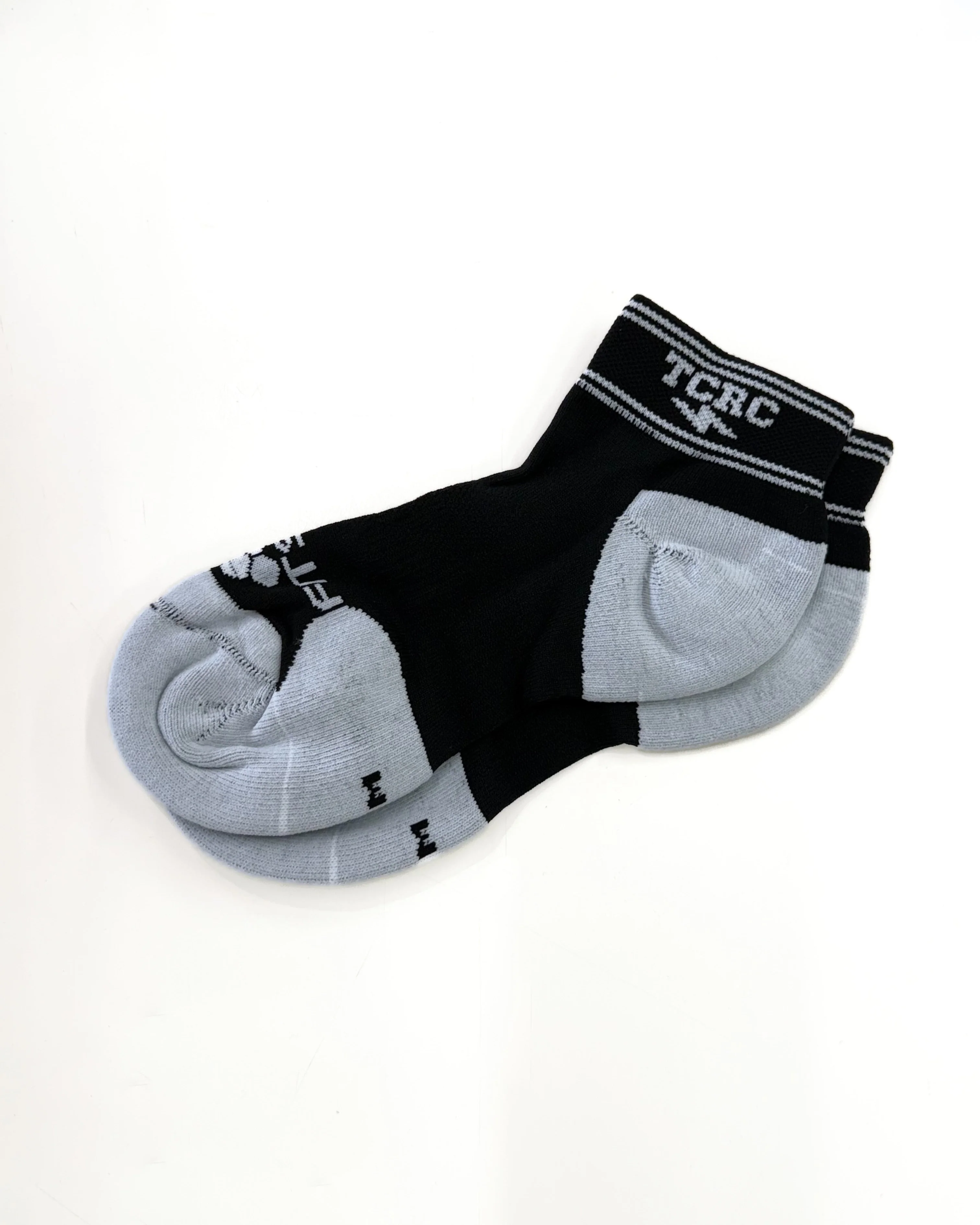 TCRC Custom Socks (Black/Grey) - Image 2