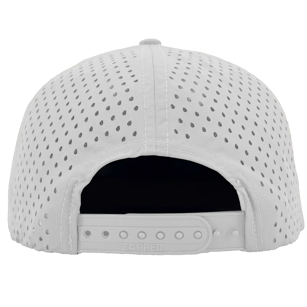 TCRC x Zapped Bomber Cap (White/Red/Blue) - Image 3